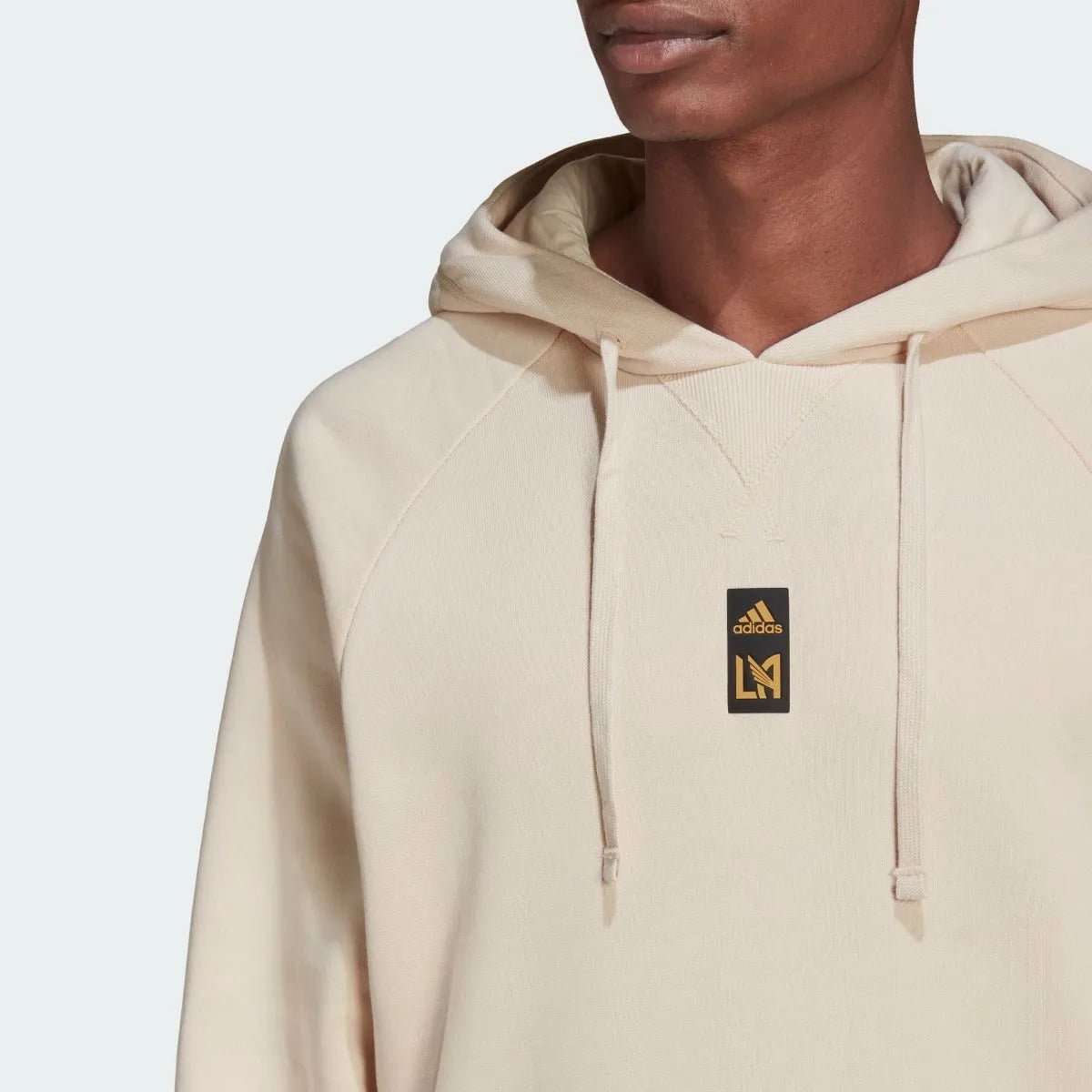 adidas 2022 LAFC Travel Hoody - Linen