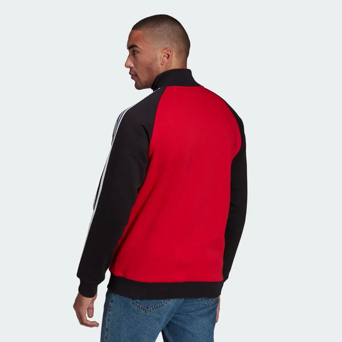 Adidas 2022 Manchester United Tiro 21 Anthem Jacket - Red-Black