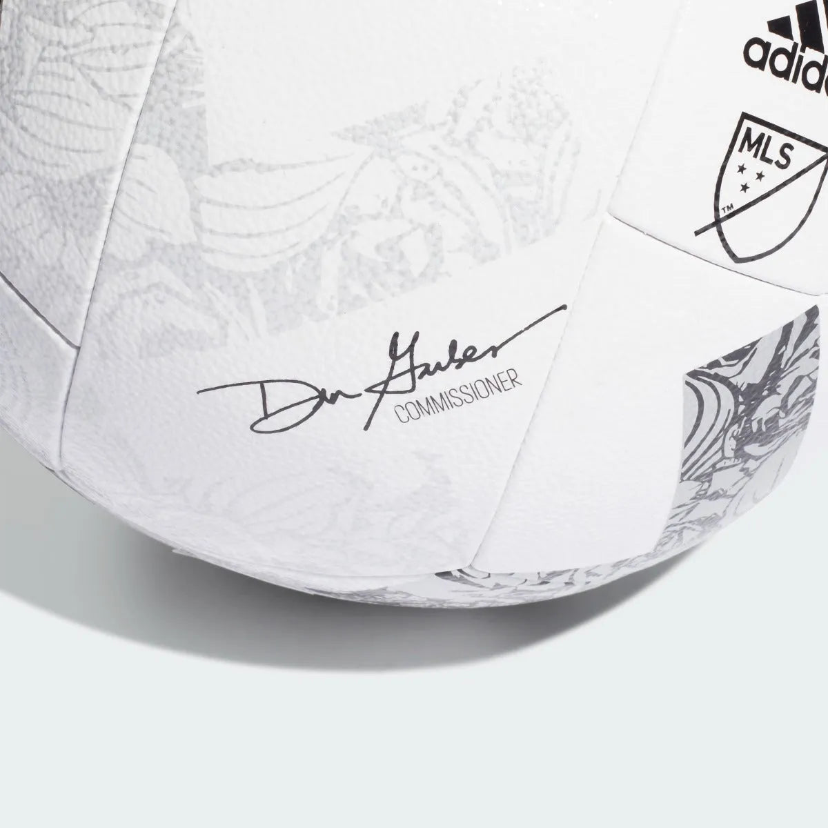 adidas 2022 MLS NFHS Competition Ball - White-Silver (Detail 2)