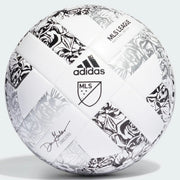 adidas 2022 MLS NFHS League Ball - White-Silver (Front)