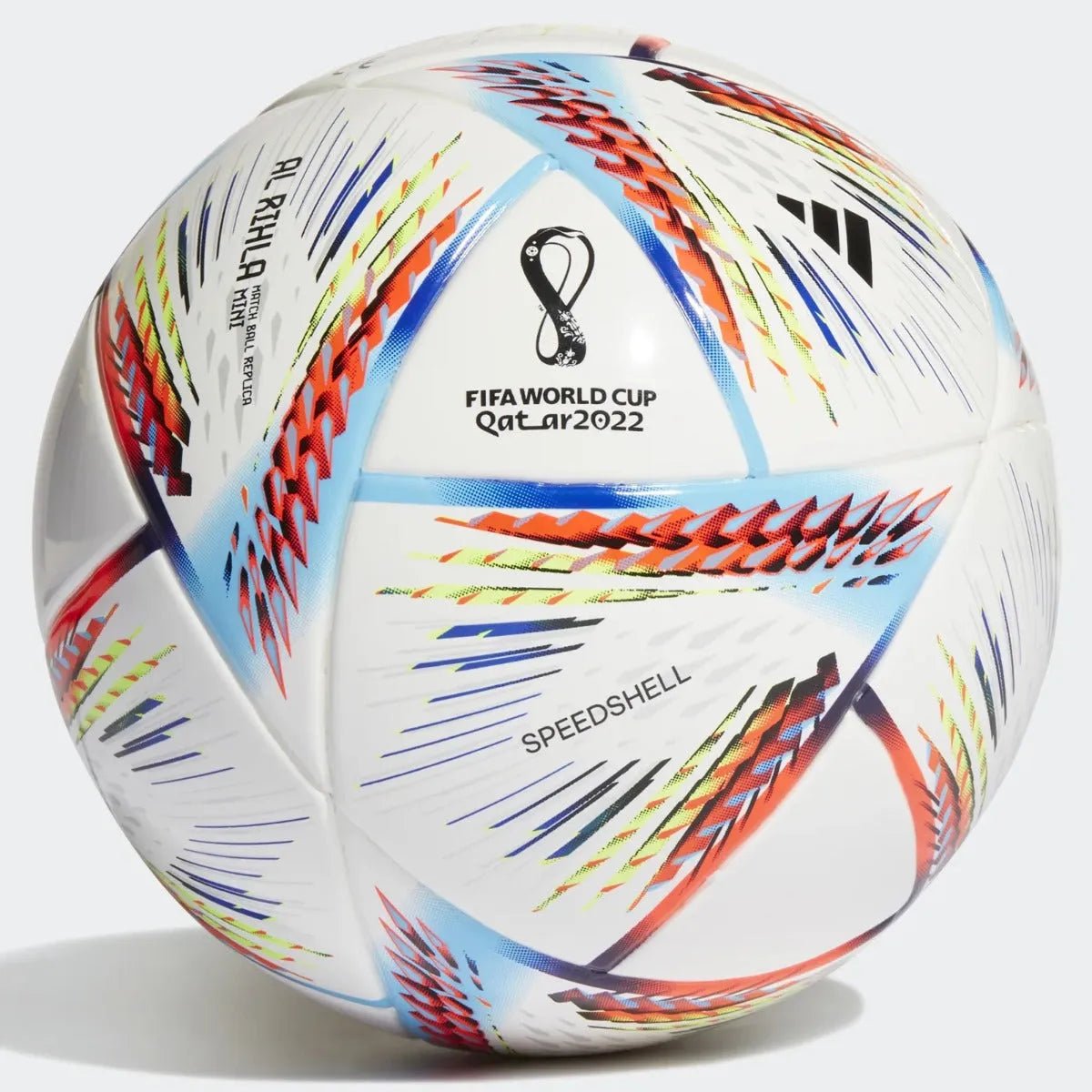 adidas 2022 World Cup Al Rihla Mini Ball - White-Pantone (Back)
