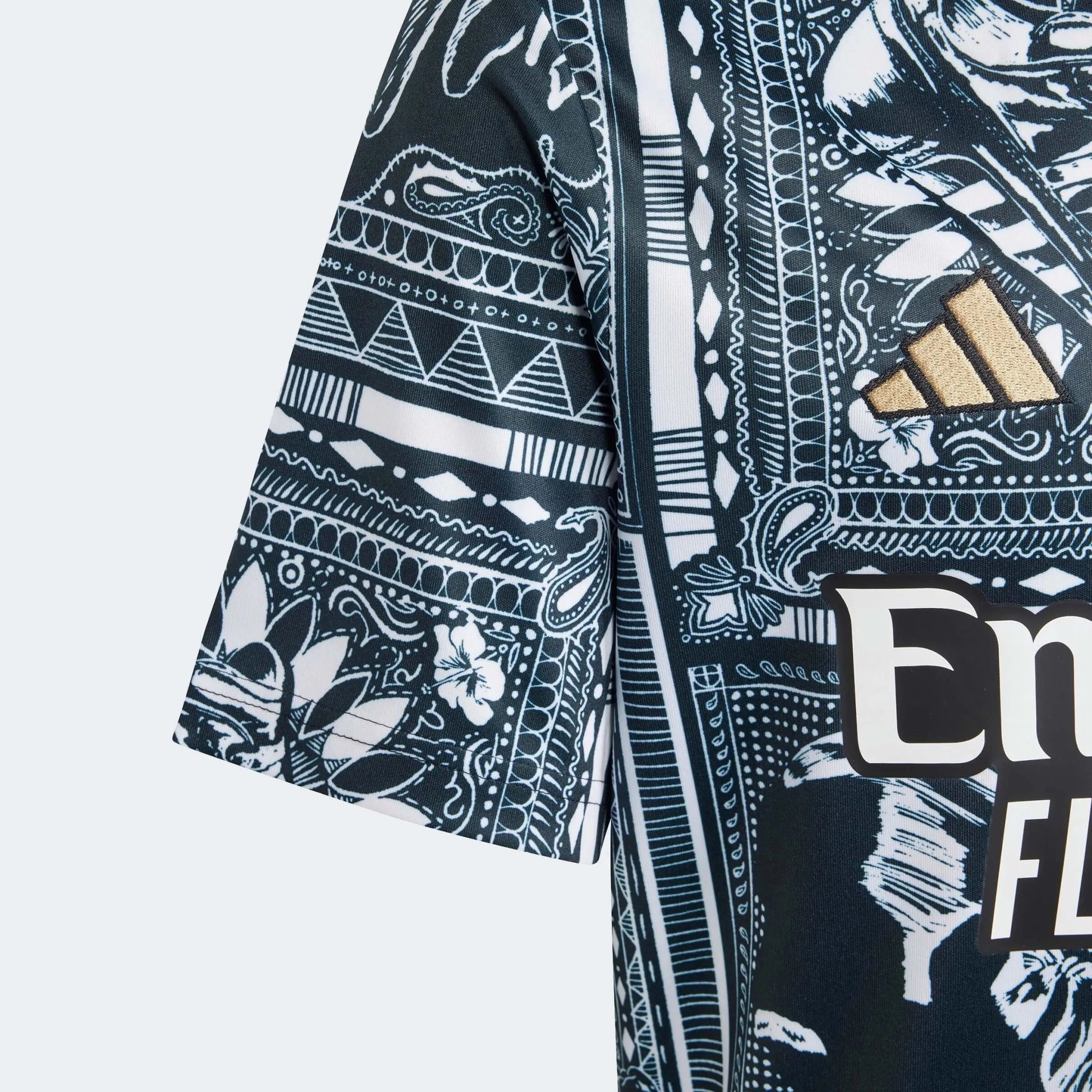 adidas 2023-24 Arsenal Ian Wright Youth Pre-Match Jersey
