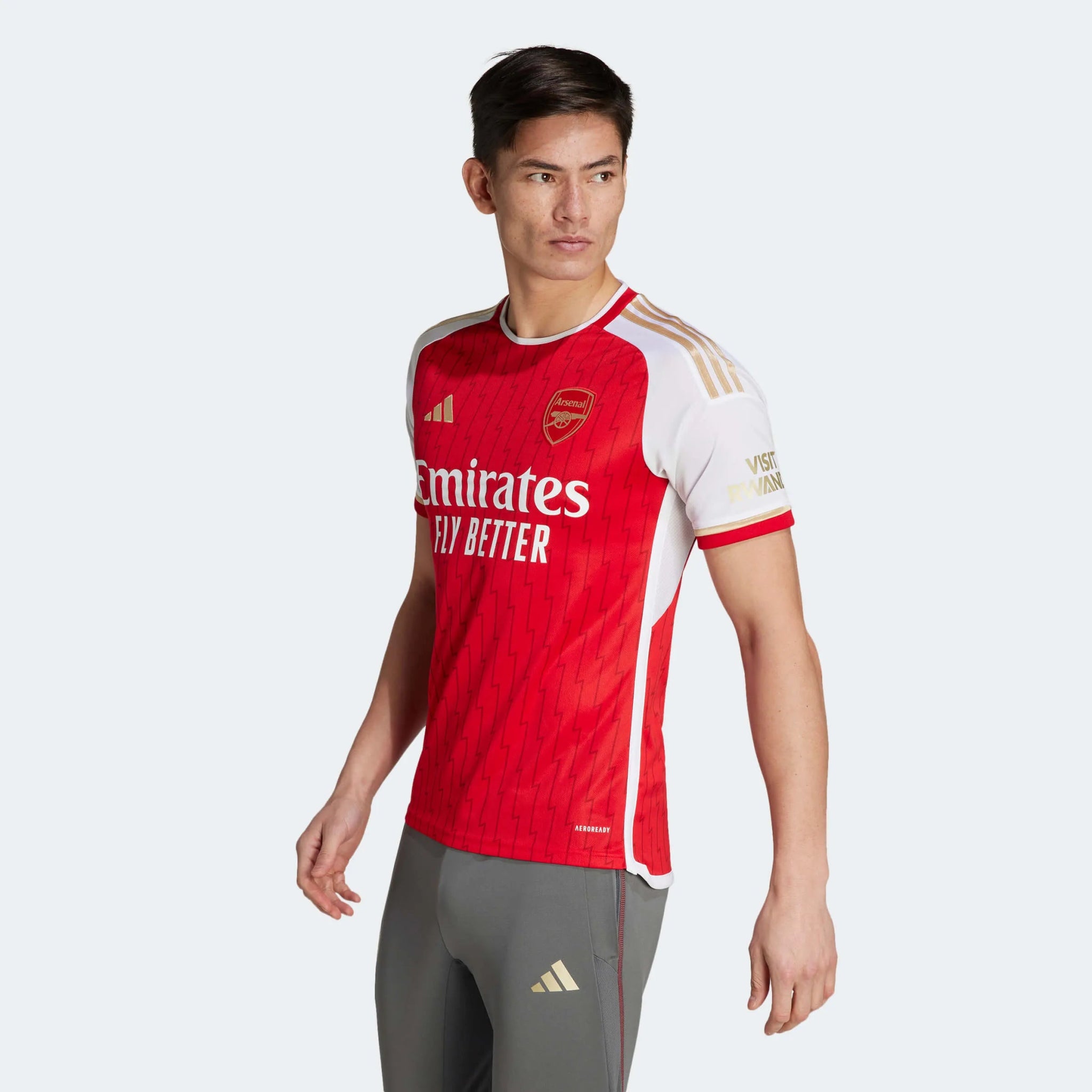 adidas 2023-24 Arsenal Men's Stadium Home Jersey