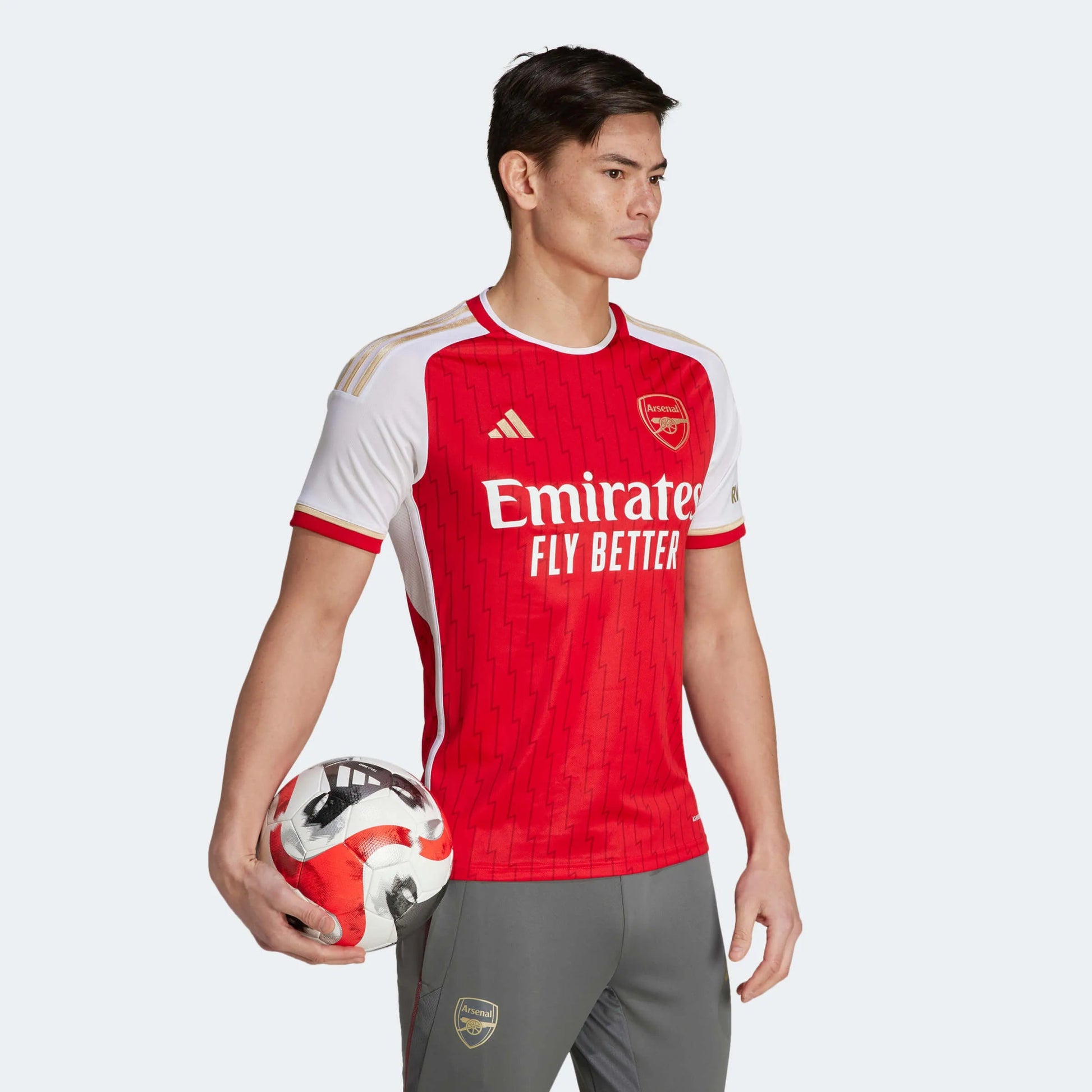 adidas 2023-24 Arsenal Men's Stadium Home Jersey