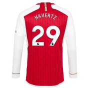 adidas 2023-24 Arsenal Men's Stadium Home Long-Sleeve Jersey