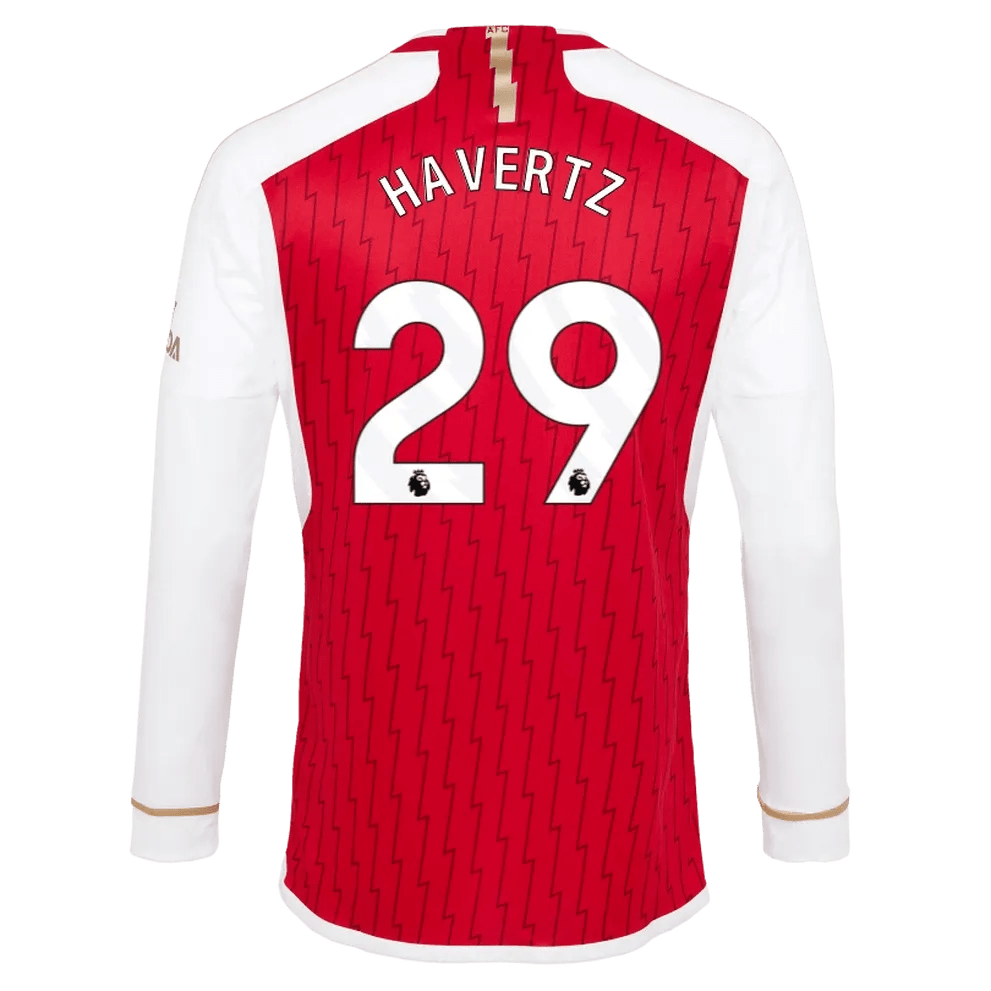 adidas 2023-24 Arsenal Men's Stadium Home Long-Sleeve Jersey