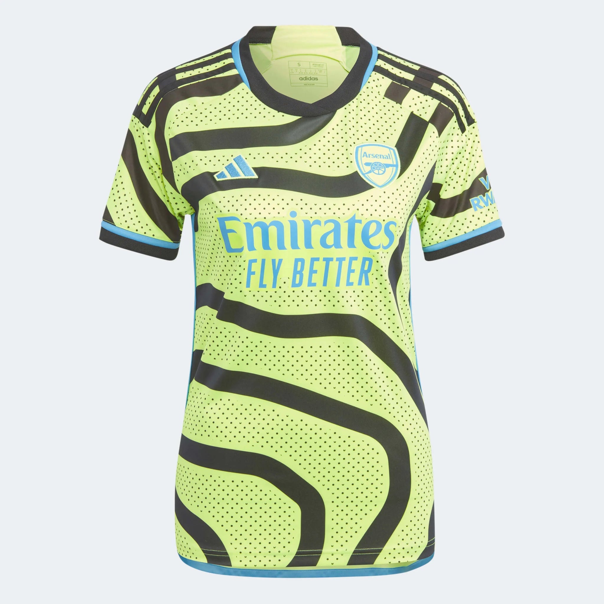 adidas 2023-24 Arsenal Women's Stadium Away Jersey (Front)