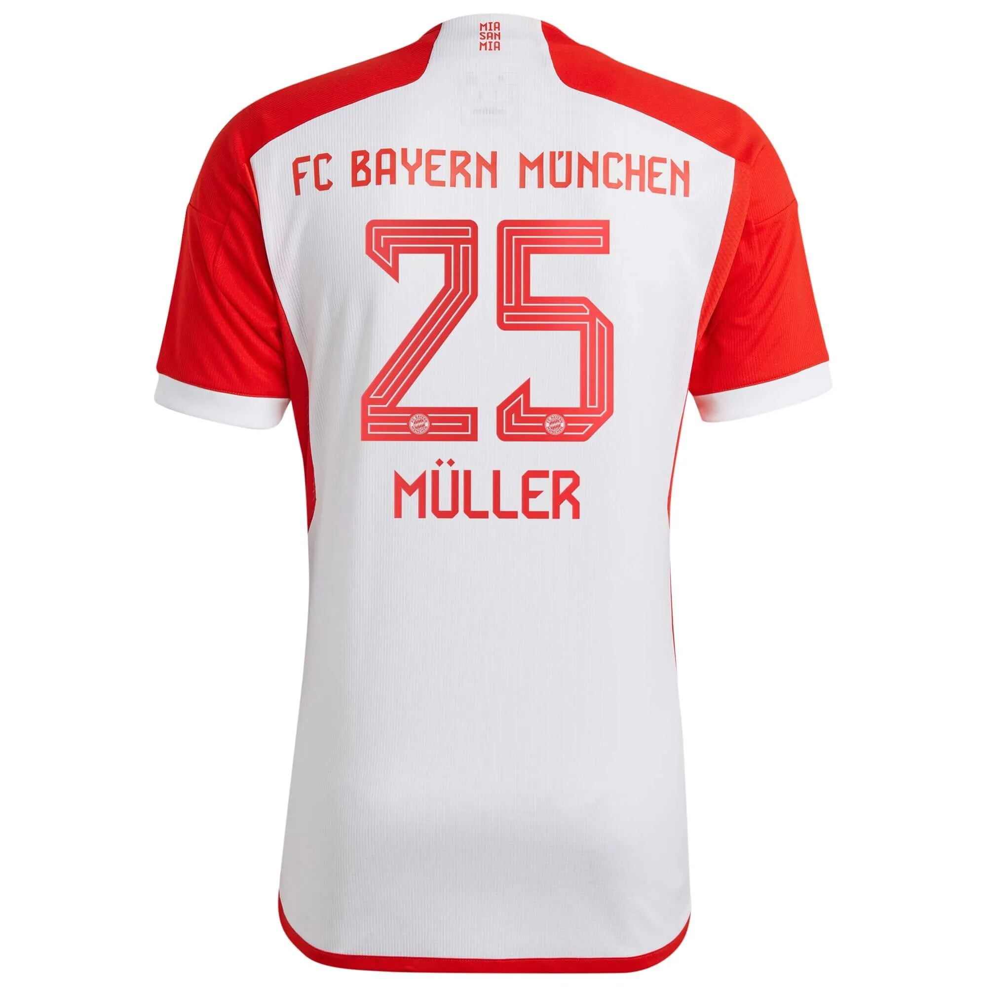 adidas 2023-24 Bayern Munich Men's Stadium Home Jersey