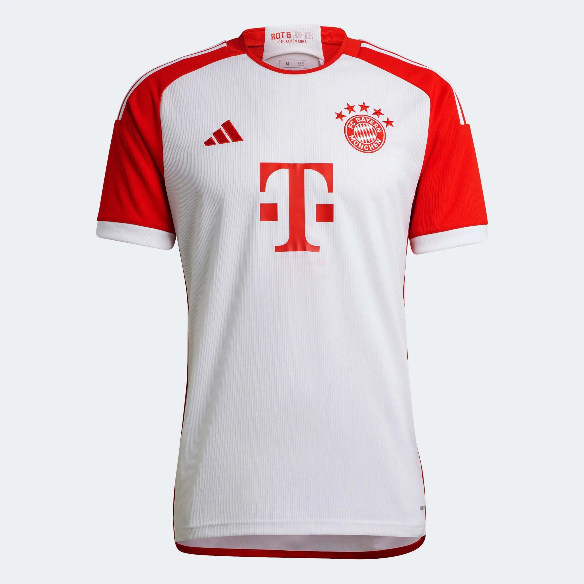 adidas 2023-24 Bayern Munich Men's Stadium Home Jersey