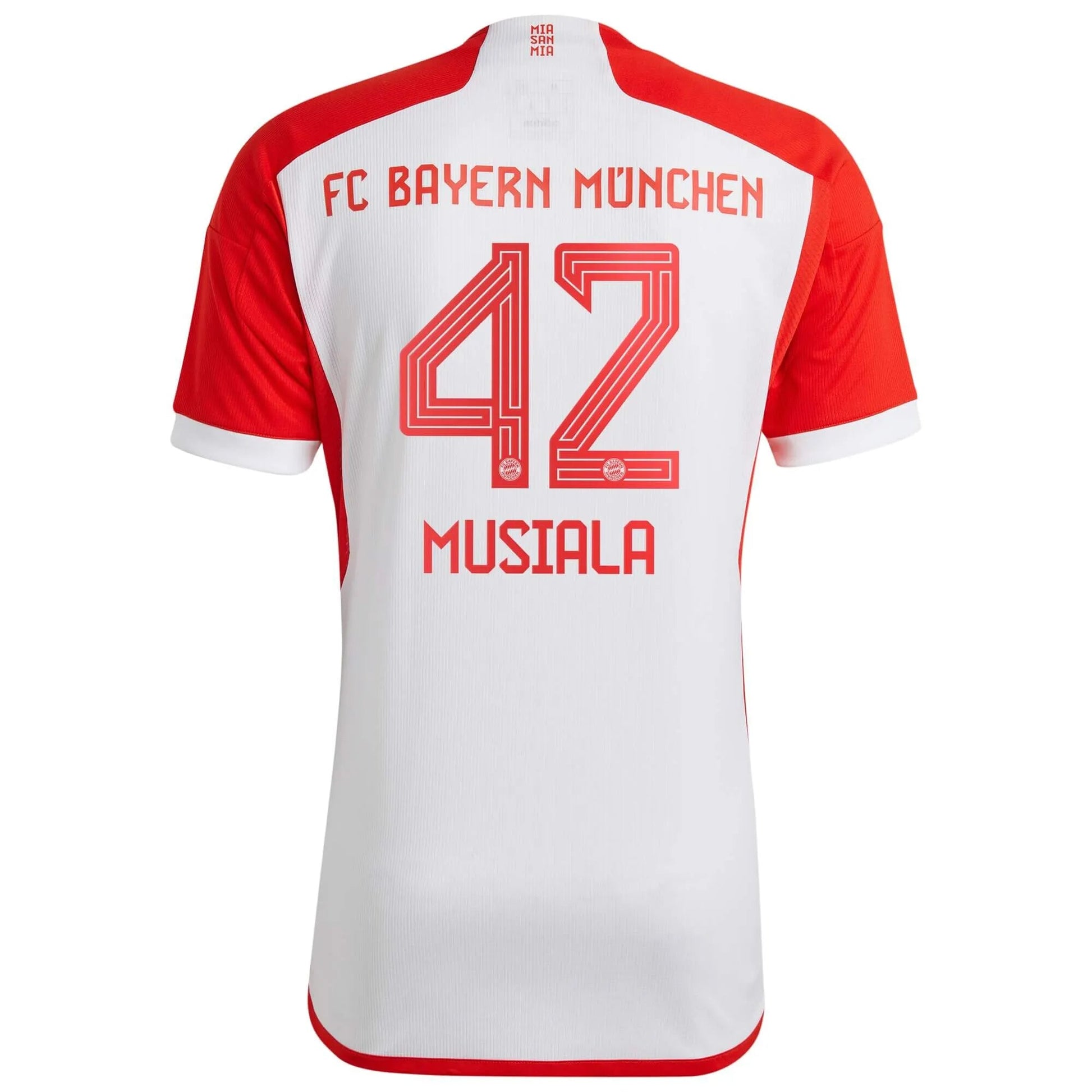 adidas 2023-24 Bayern Munich Men's Stadium Home Jersey
