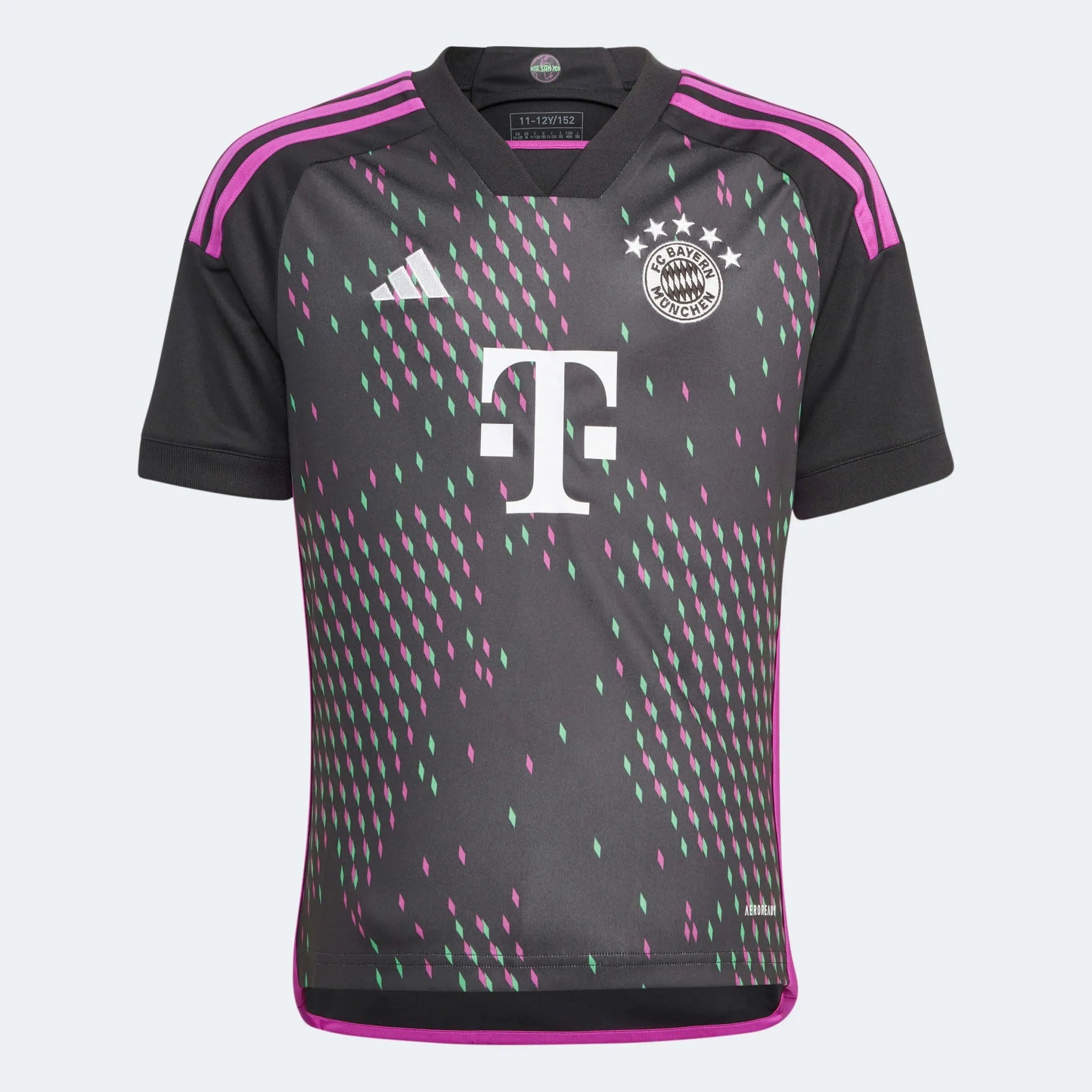 adidas 2023-24 Bayern Munich Youth Stadium Away Jersey
