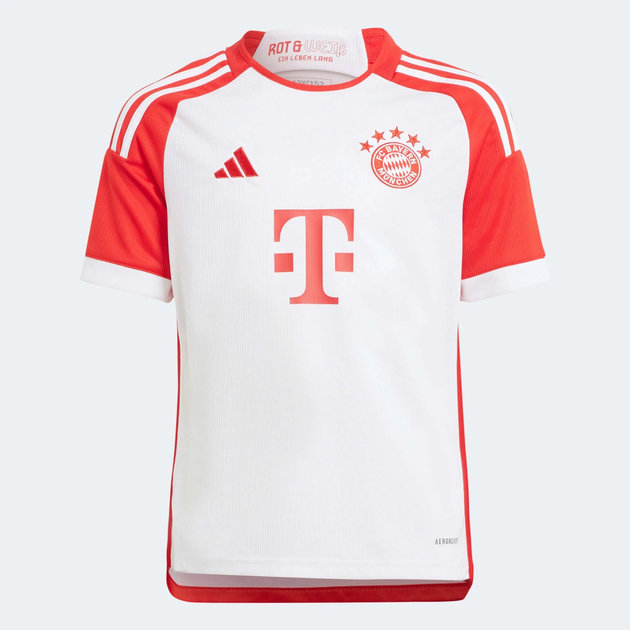 adidas 2023-24 Bayern Munich Youth Stadium Home Jersey