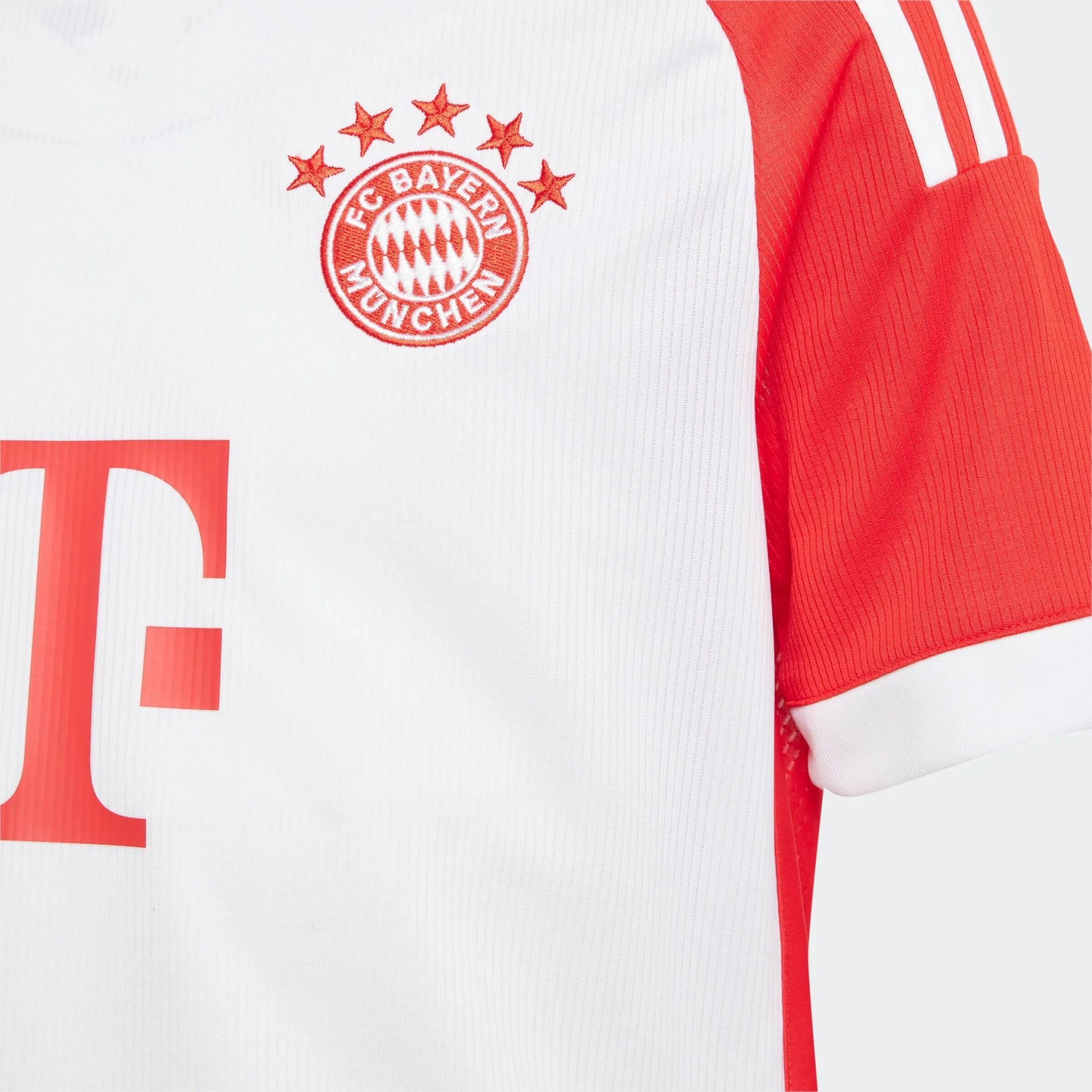 adidas 2023-24 Bayern Munich Youth Stadium Home Jersey