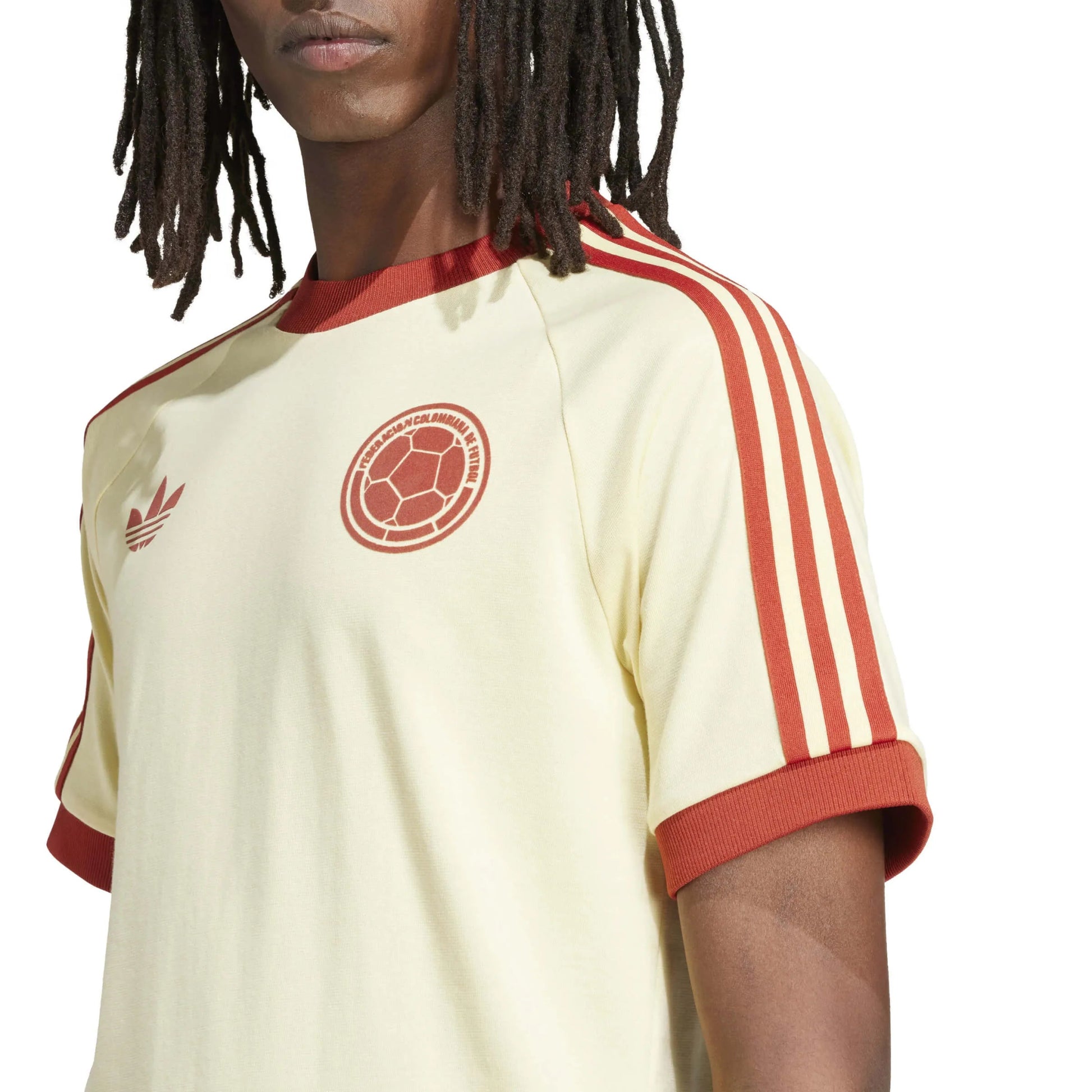 adidas 2023-24 Columbia Men's 3 Stripe Tee – ProSoccer