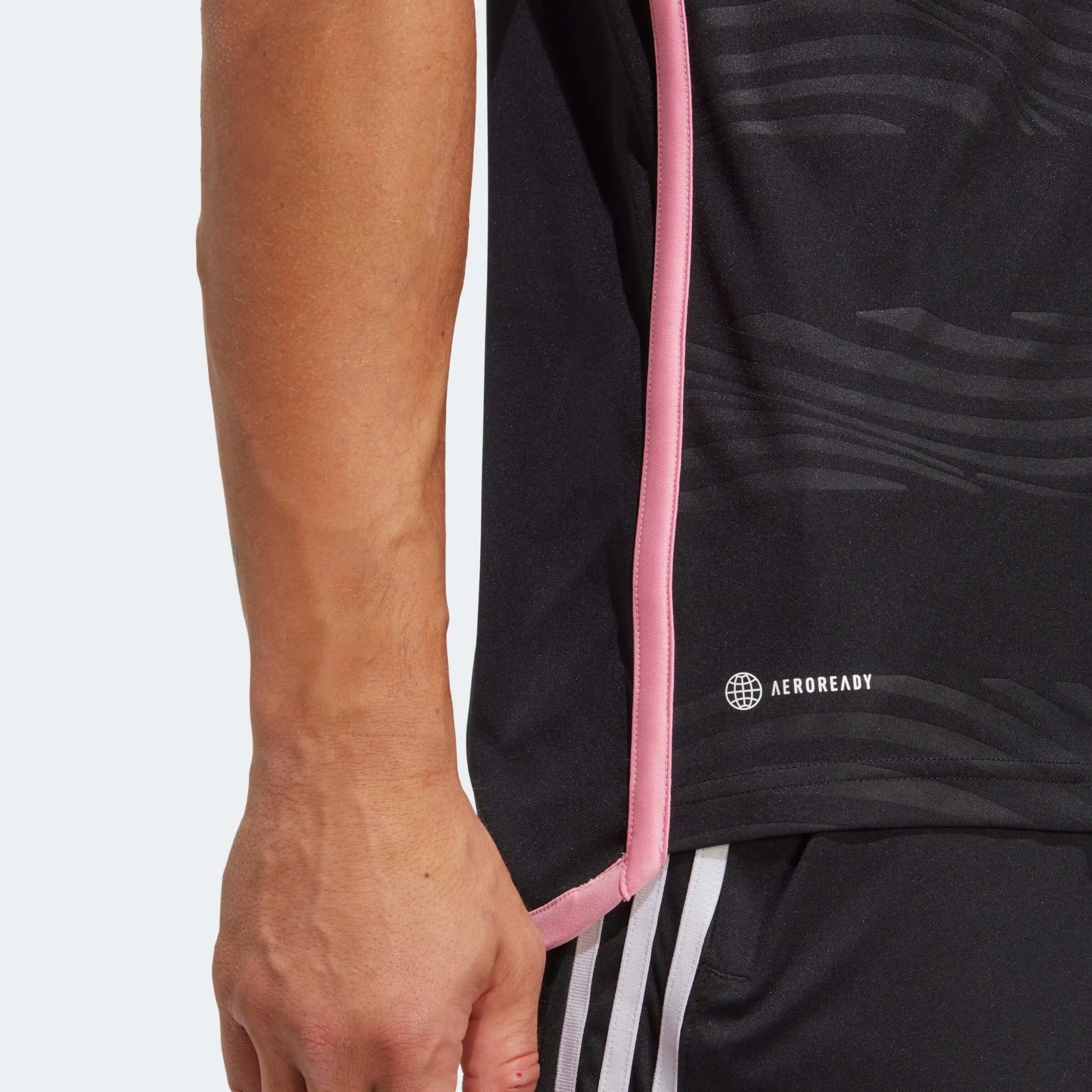 adidas 2023-24 Inter Miami CF Away Jersey - Black-Pink