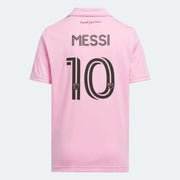 adidas 2023-24 Inter Miami Youth Messi #10 Stadium Home Jersey