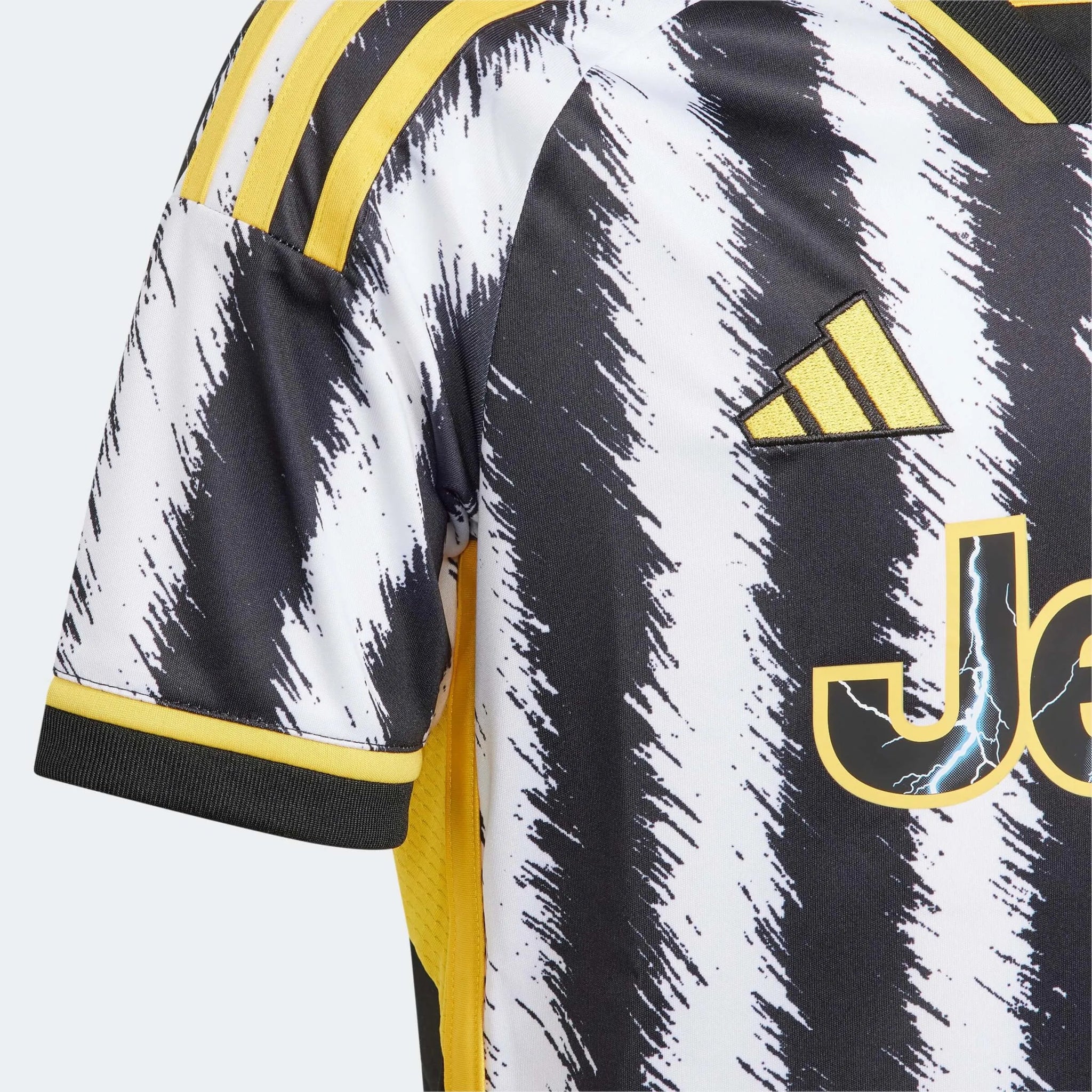 adidas 2023-24 Juventus Youth Home Jersey