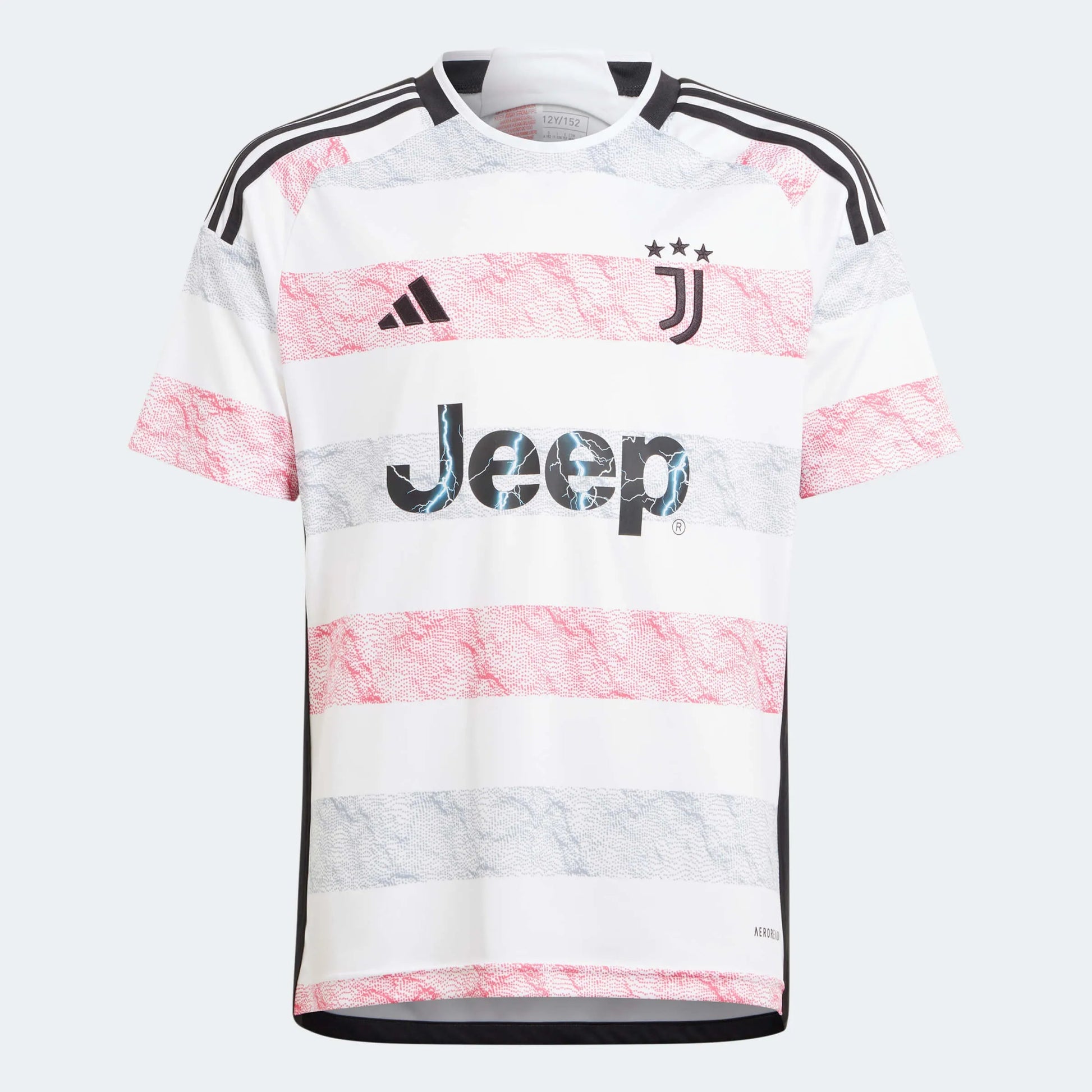 adidas 2023-24 Juventus Youth Stadium Away Jersey