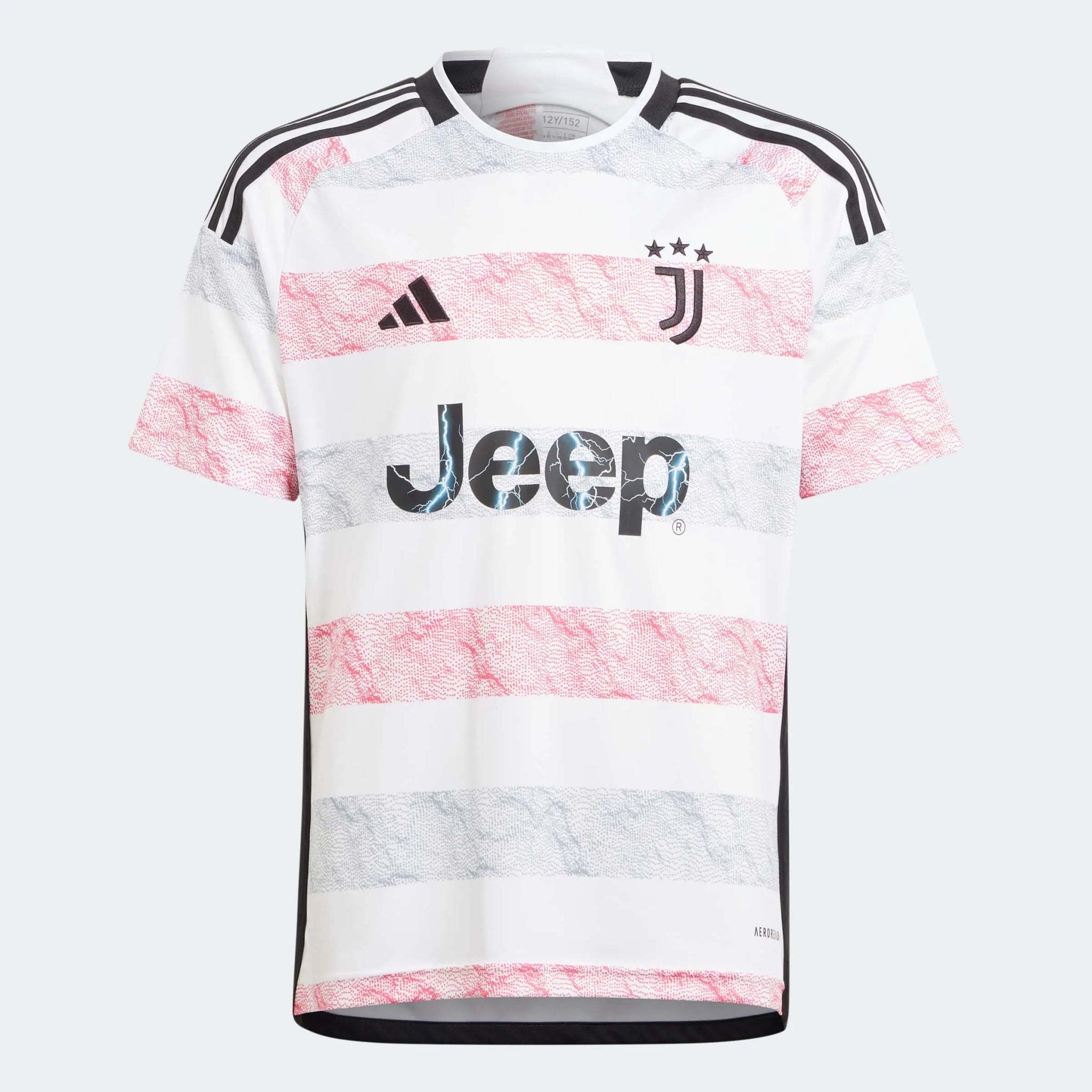 adidas 2023-24 Juventus Youth Stadium Away Jersey