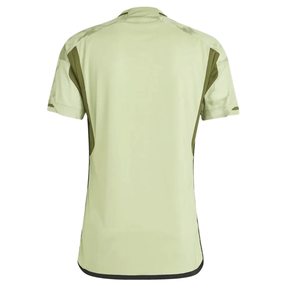 adidas 2023-24 LAFC Authentic Away Jersey - Magic Lime-Tent Green
