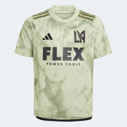 adidas 2023-24 LAFC Youth Away Jersey - Magic Lime-Tent Green