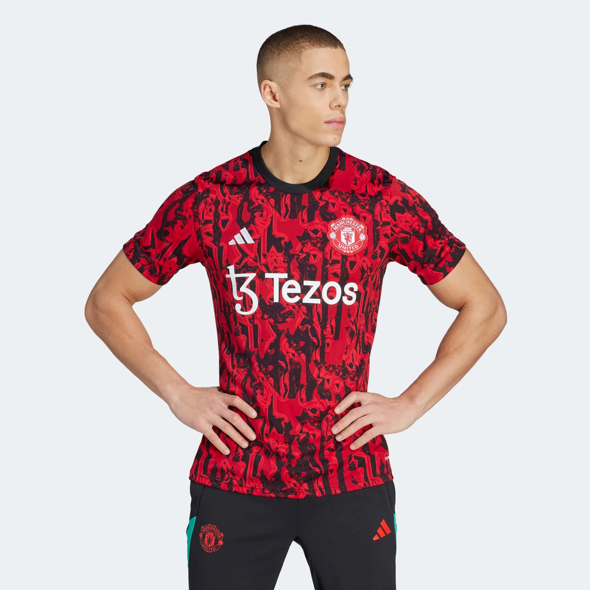 adidas 2023-24 Manchester United Men's Pre-Match Jersey
