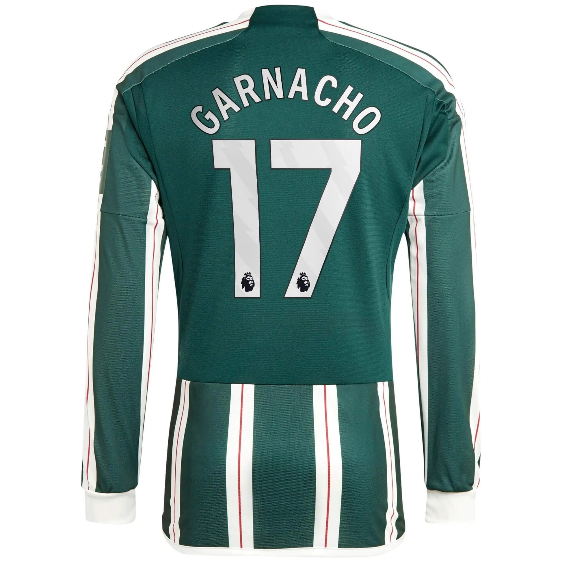 adidas 2023-24 Manchester United Men's Stadium Away Long-Sleeve
