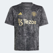 adidas 2023-24 Manchester United Youth SR Pre-Match Jersey