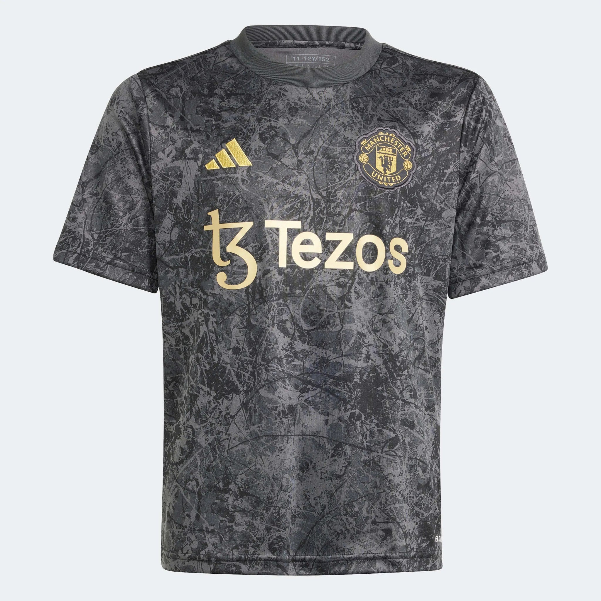 adidas 2023-24 Manchester United Youth SR Pre-Match Jersey
