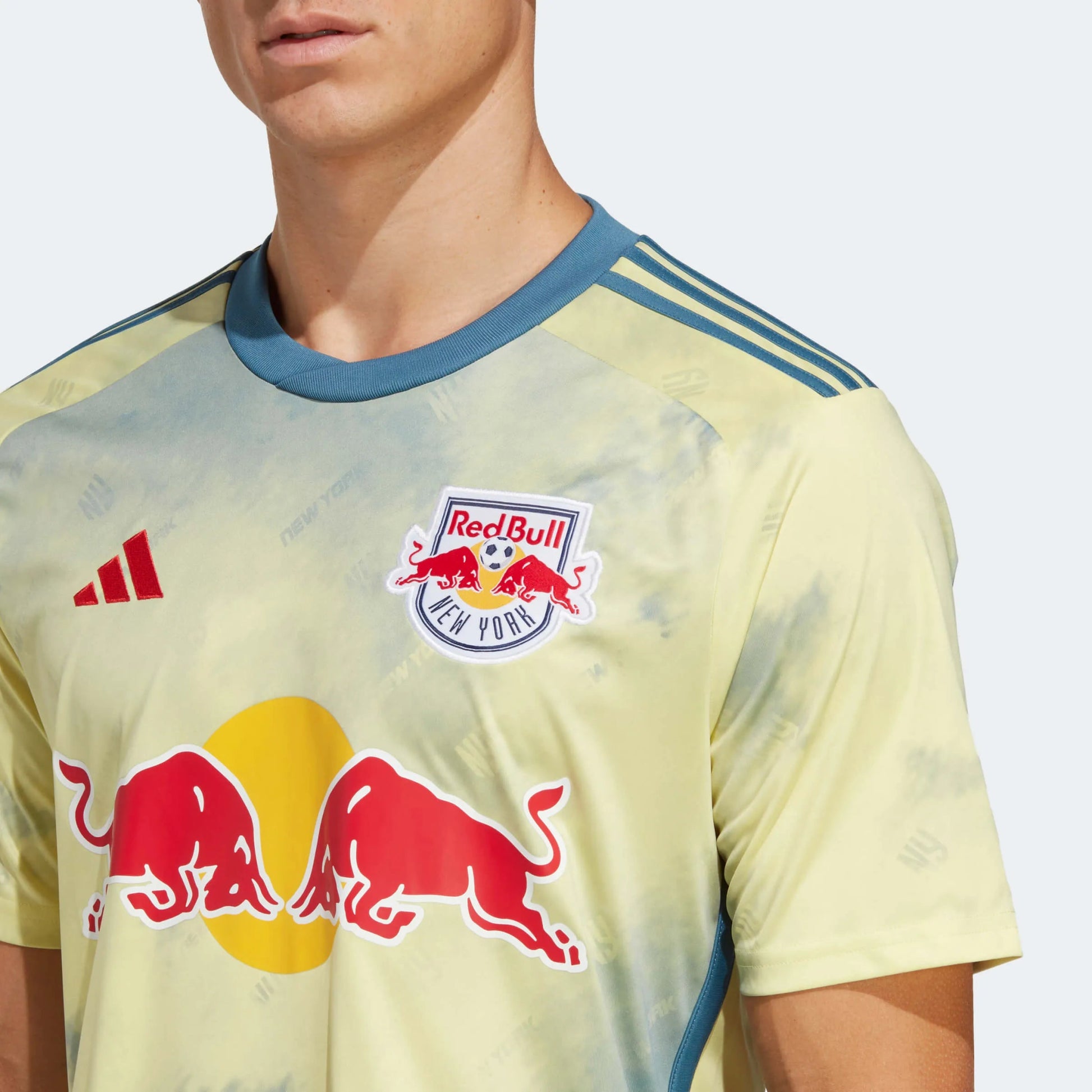 adidas 2023-24 New York Red Bulls Home Jersey - Pearl Citrine