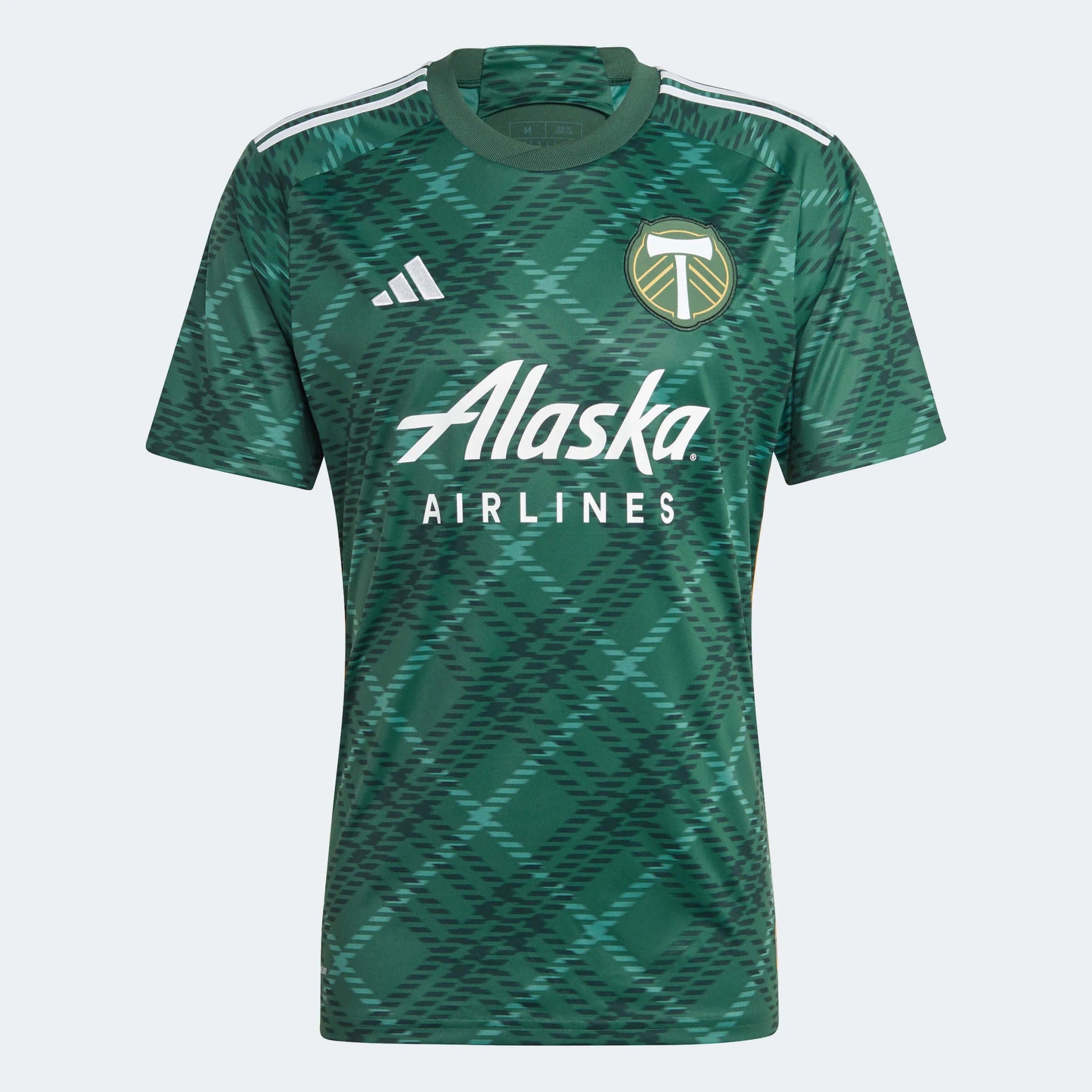 adidas 2023-24 Portland Timbers Men's Stadium Home Soccer Jersey