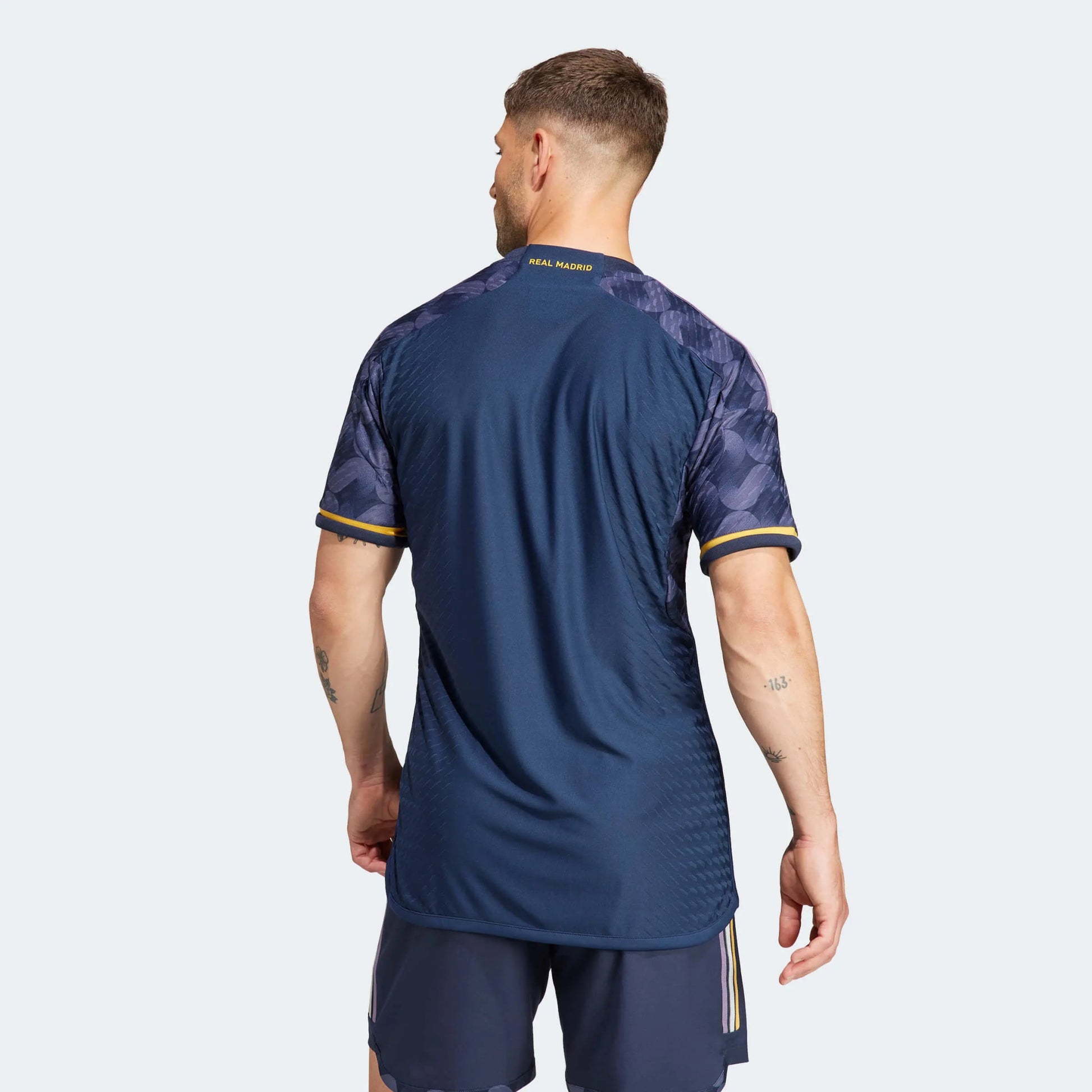 adidas 2023-24 Real Madrid Men's Authentic Away Jersey