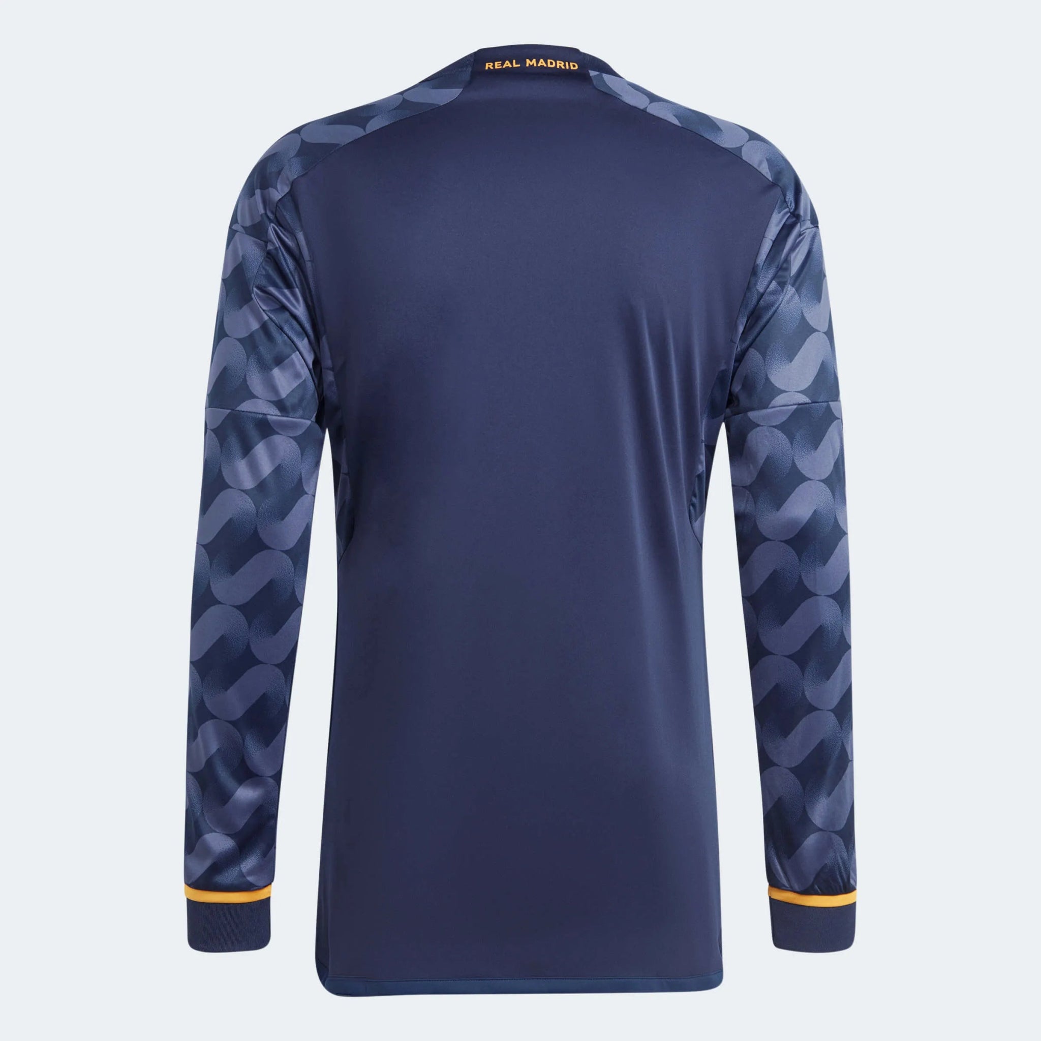 adidas 2023-24 Real Madrid Men's Away Long-Sleeve Jersey