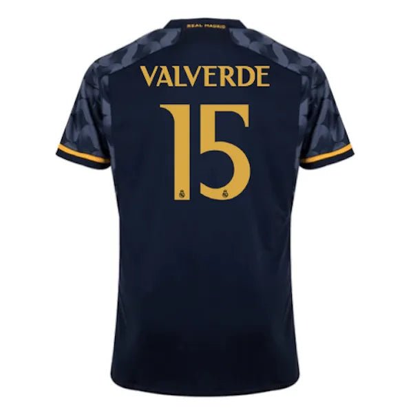 adidas 2023-24 Real Madrid Men's Stadium Away Jersey