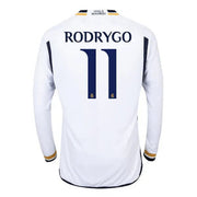 adidas 2023-24 Real Madrid Men's Stadium Home Long-Sleeve Jersey