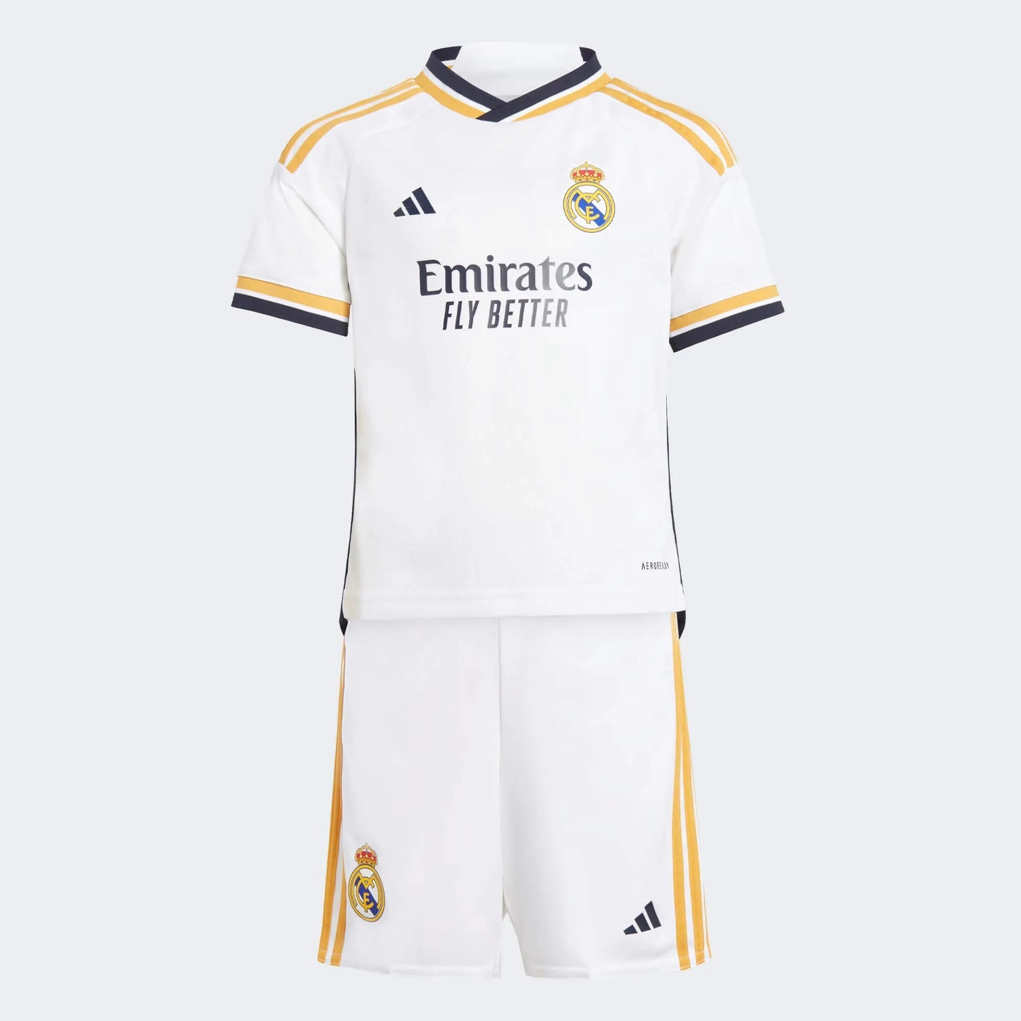 adidas 2023-24 Real Madrid Toddlers' Home Mini Kit