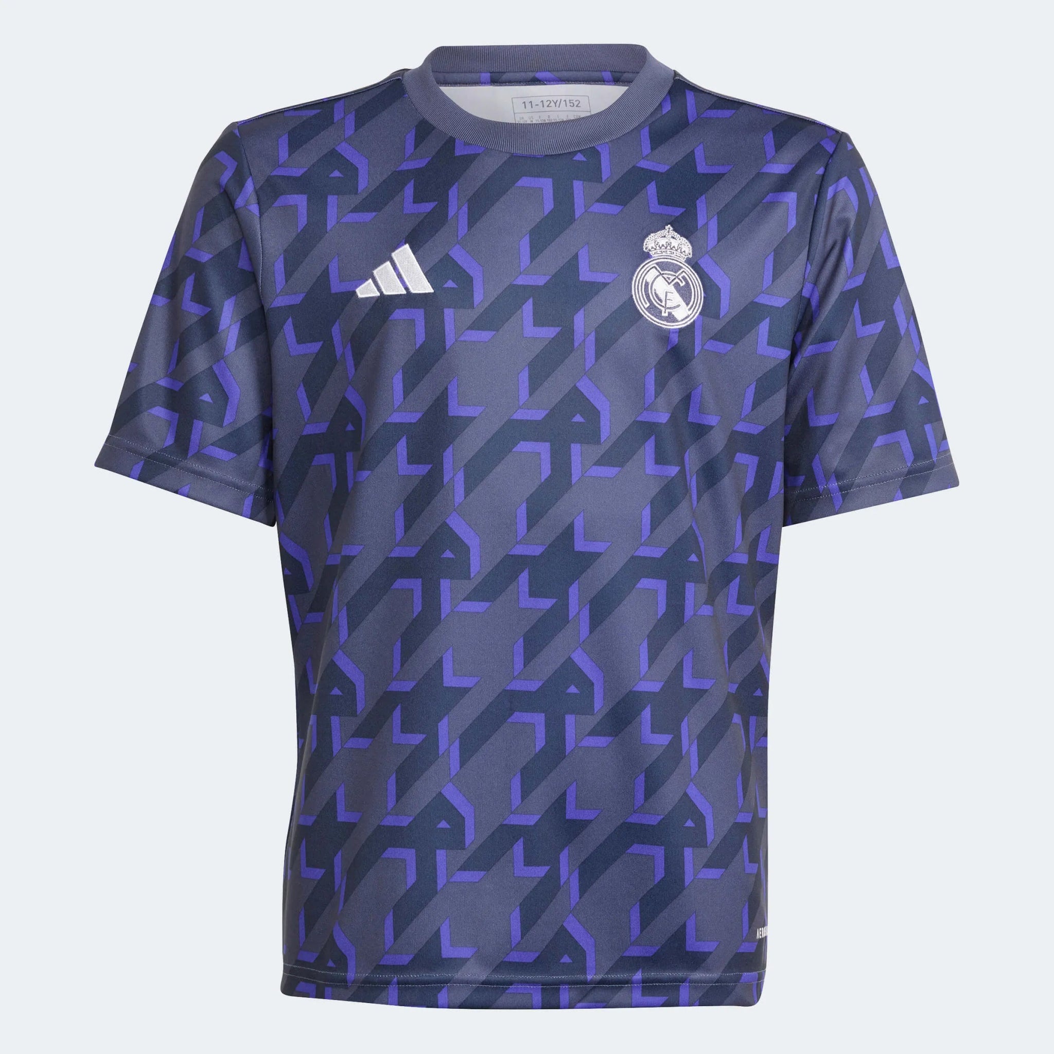 adidas 2023-24 Real Madrid Youth Pre-Match Jersey