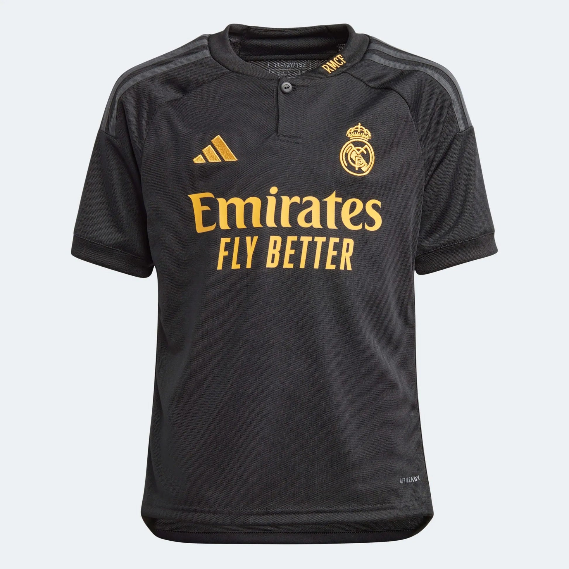 adidas 2023-24 Real Madrid Youth Stadium Third Jersey