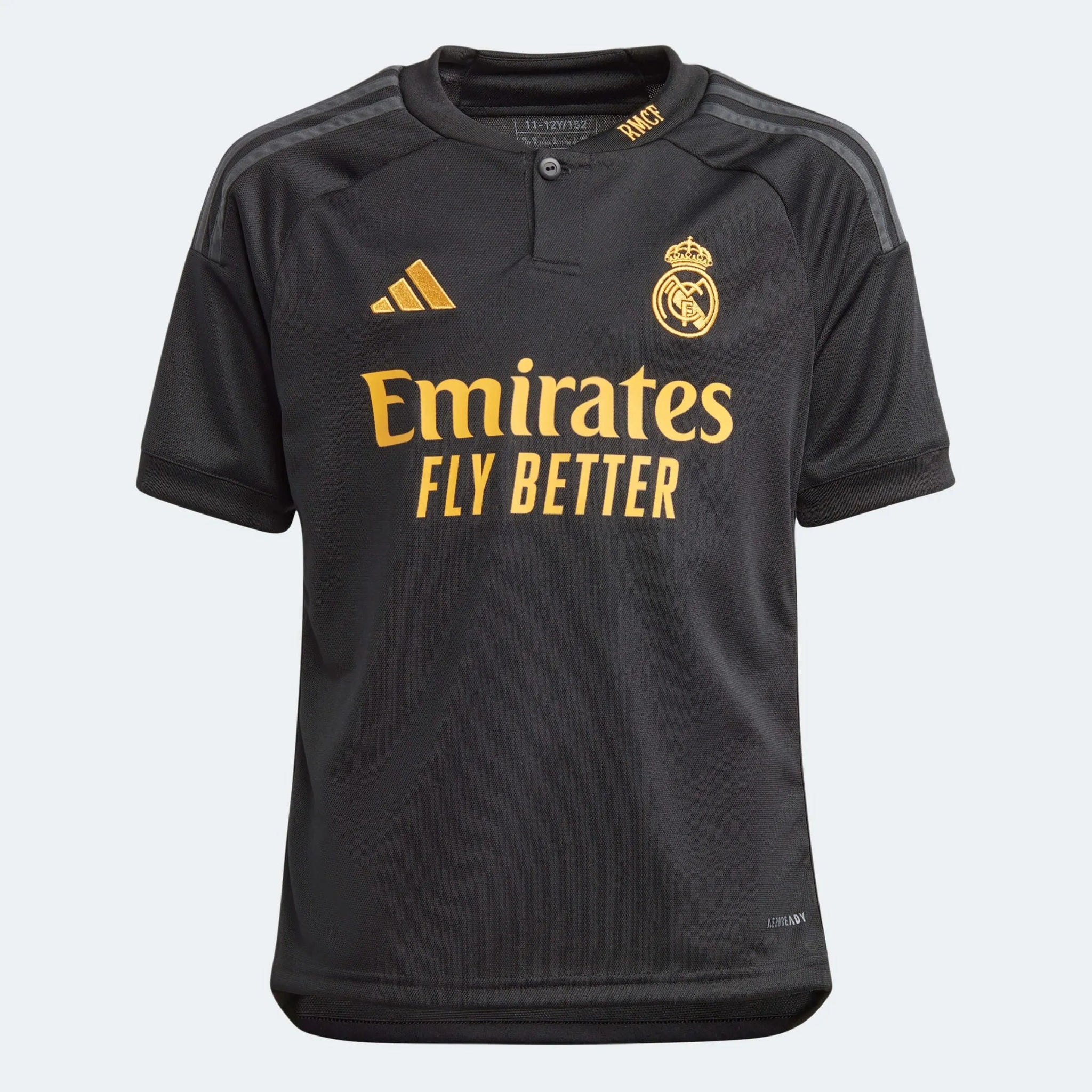 adidas 2023-24 Real Madrid Youth Stadium Third Jersey