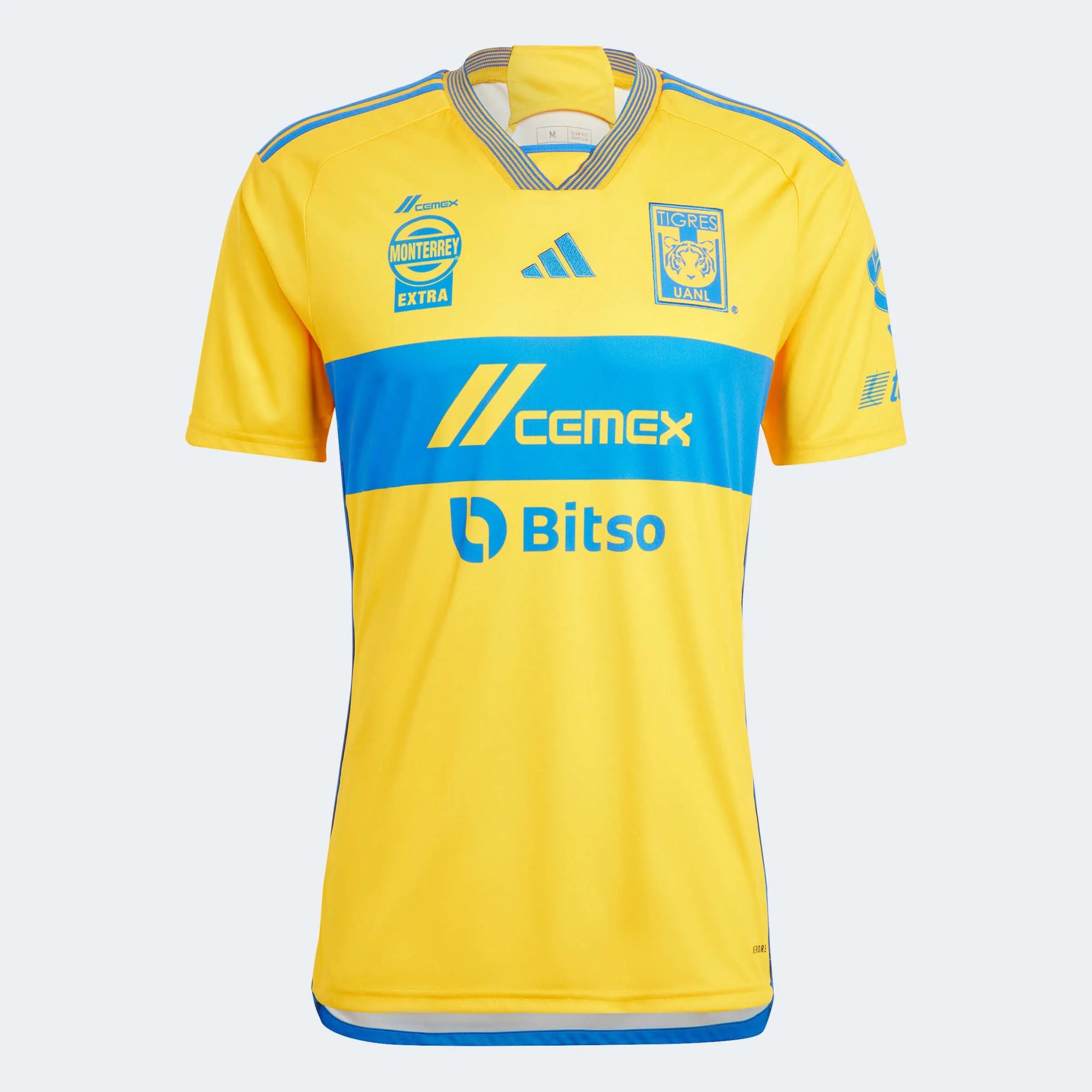 adidas 2023-24 Tigres Men's Stadium Home Jersey