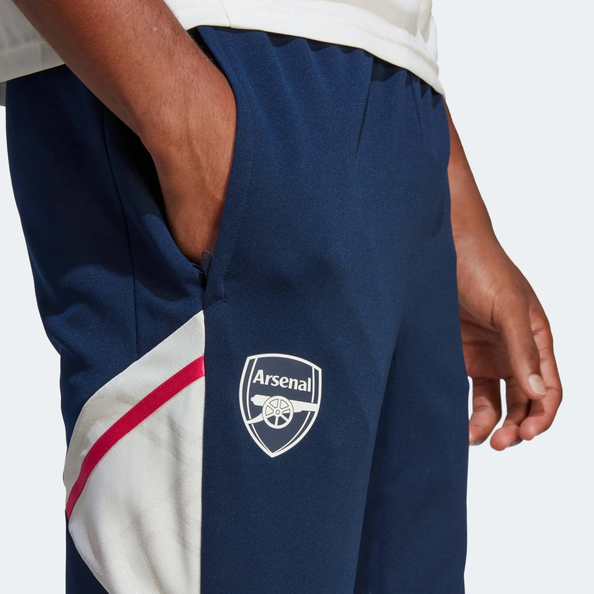 adidas 2023 Arsenal Condivo 22 Training Pants - Collegiate Navy-Off White