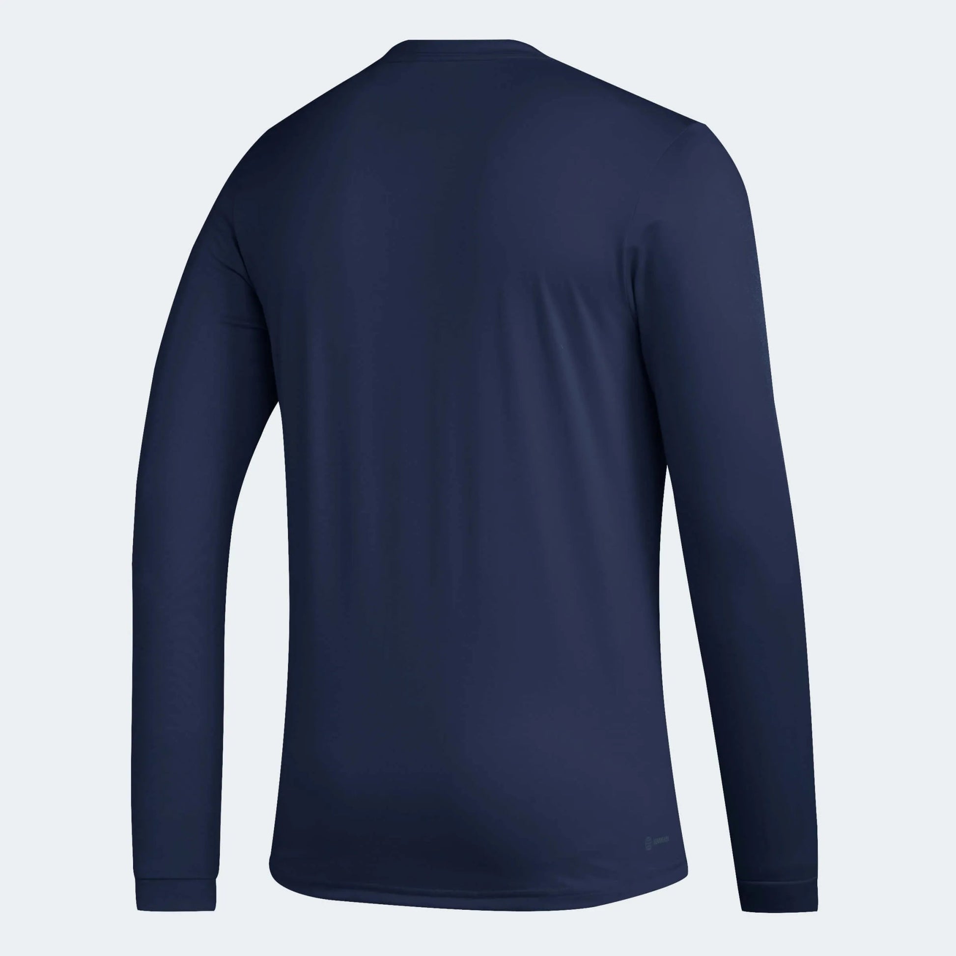 adidas 2023 LA Galaxy Long-Sleeve Pre-Game Tee - Navy