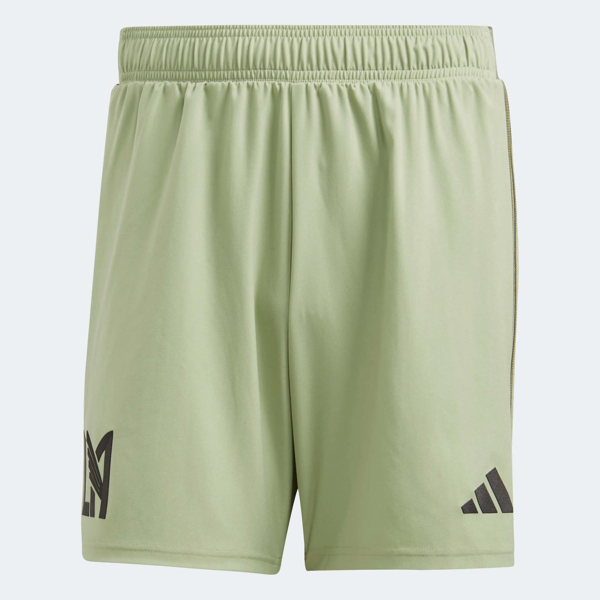 adidas 2023 LAFC Authentic Away Shorts - Magic Lime-Tent Green