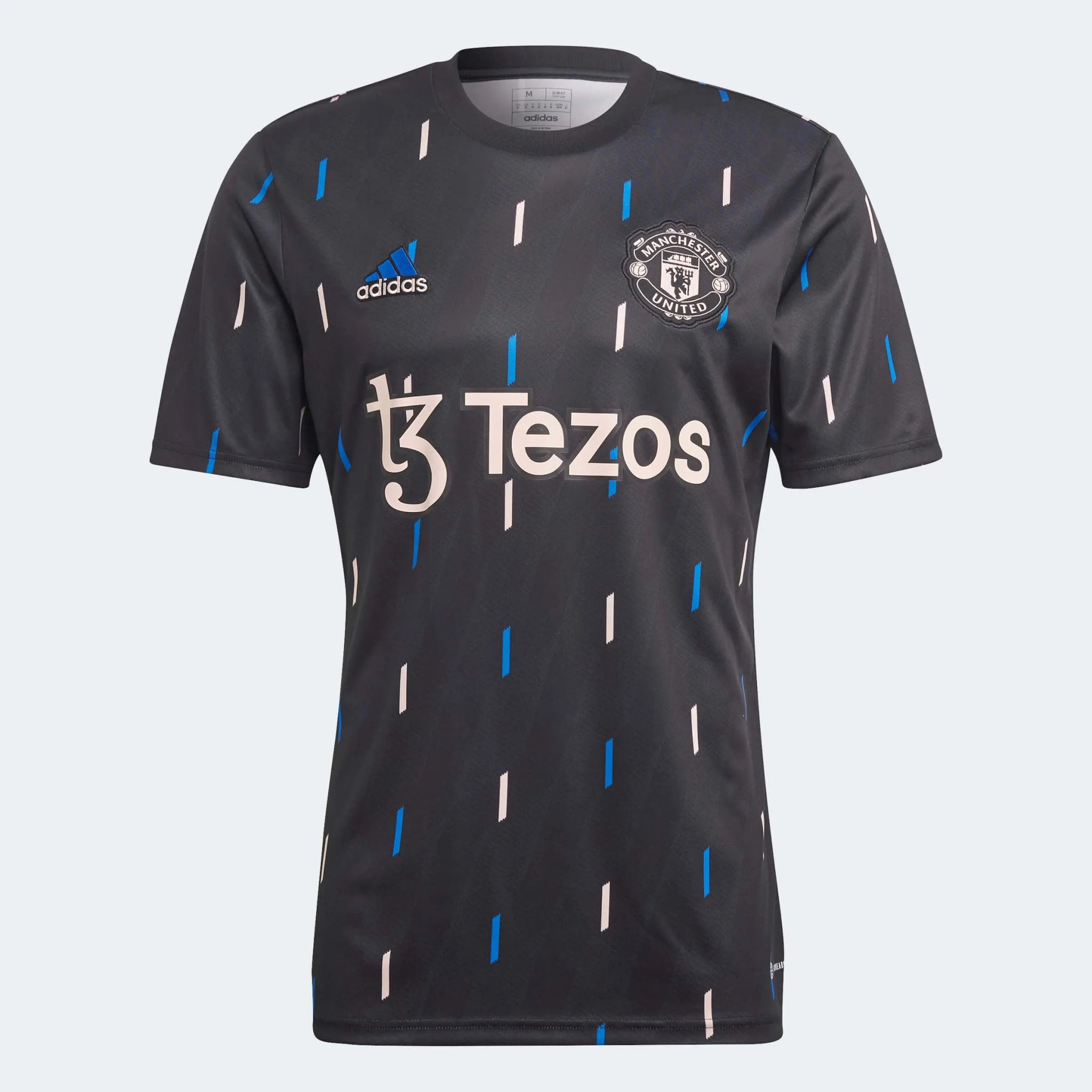 adidas 2023 Manchester United Pre-Match Jersey - Black-Pink-Blue