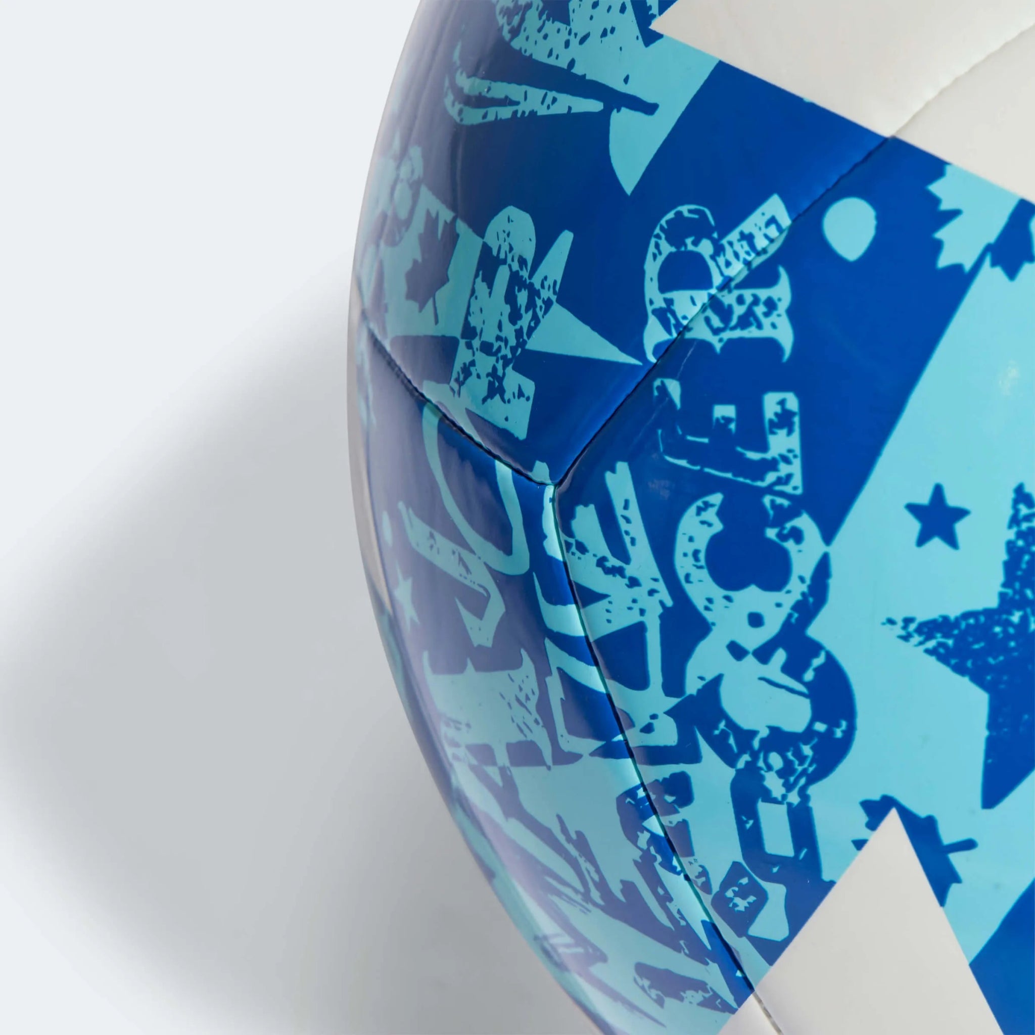 adidas 2023 MLS Club Ball - White-Blue-Cyan (Detail 2)