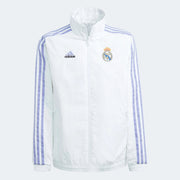 adidas 2023 Real Madrid Youth Reversible Anthem Jacket - White