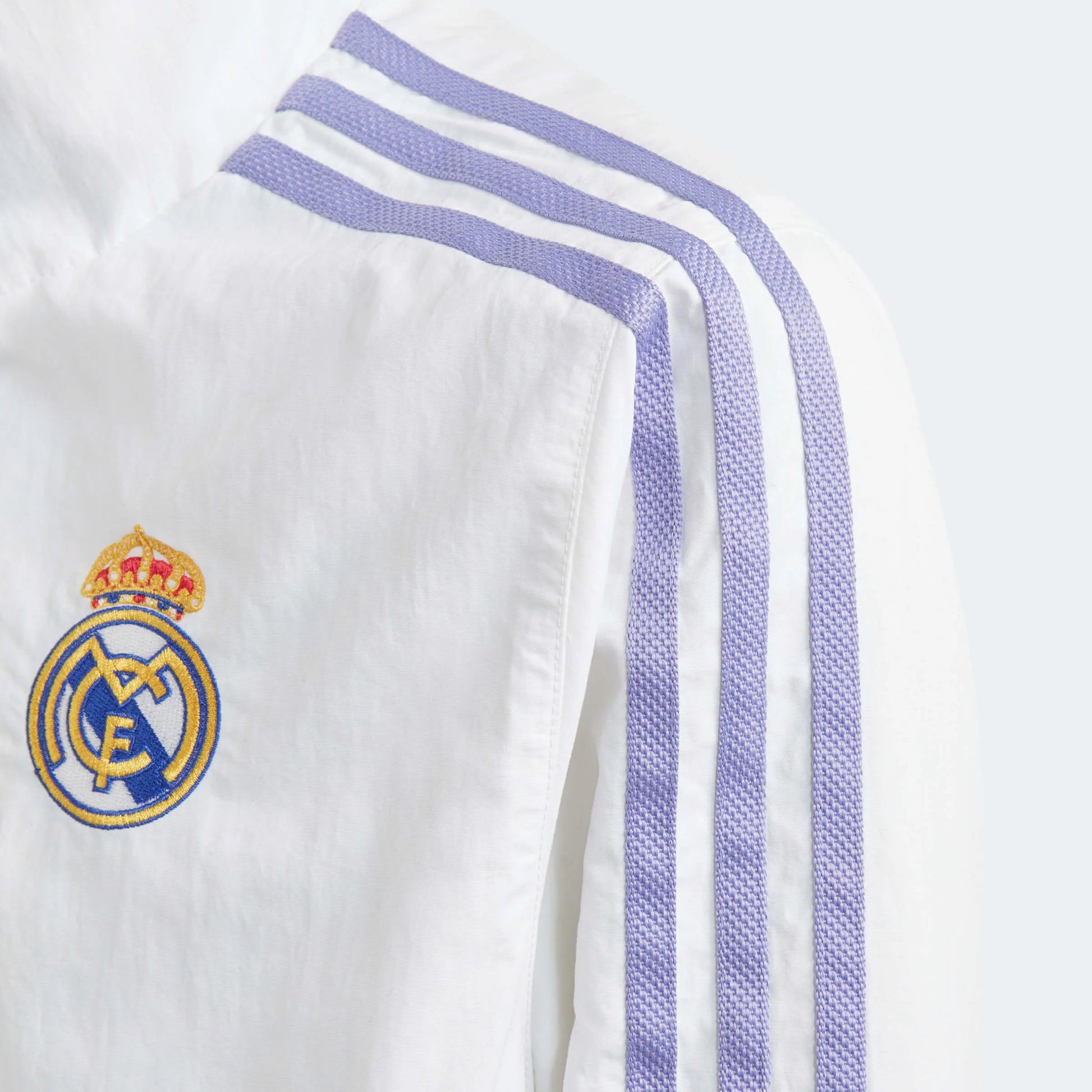 adidas 2023 Real Madrid Youth Reversible Anthem Jacket - White