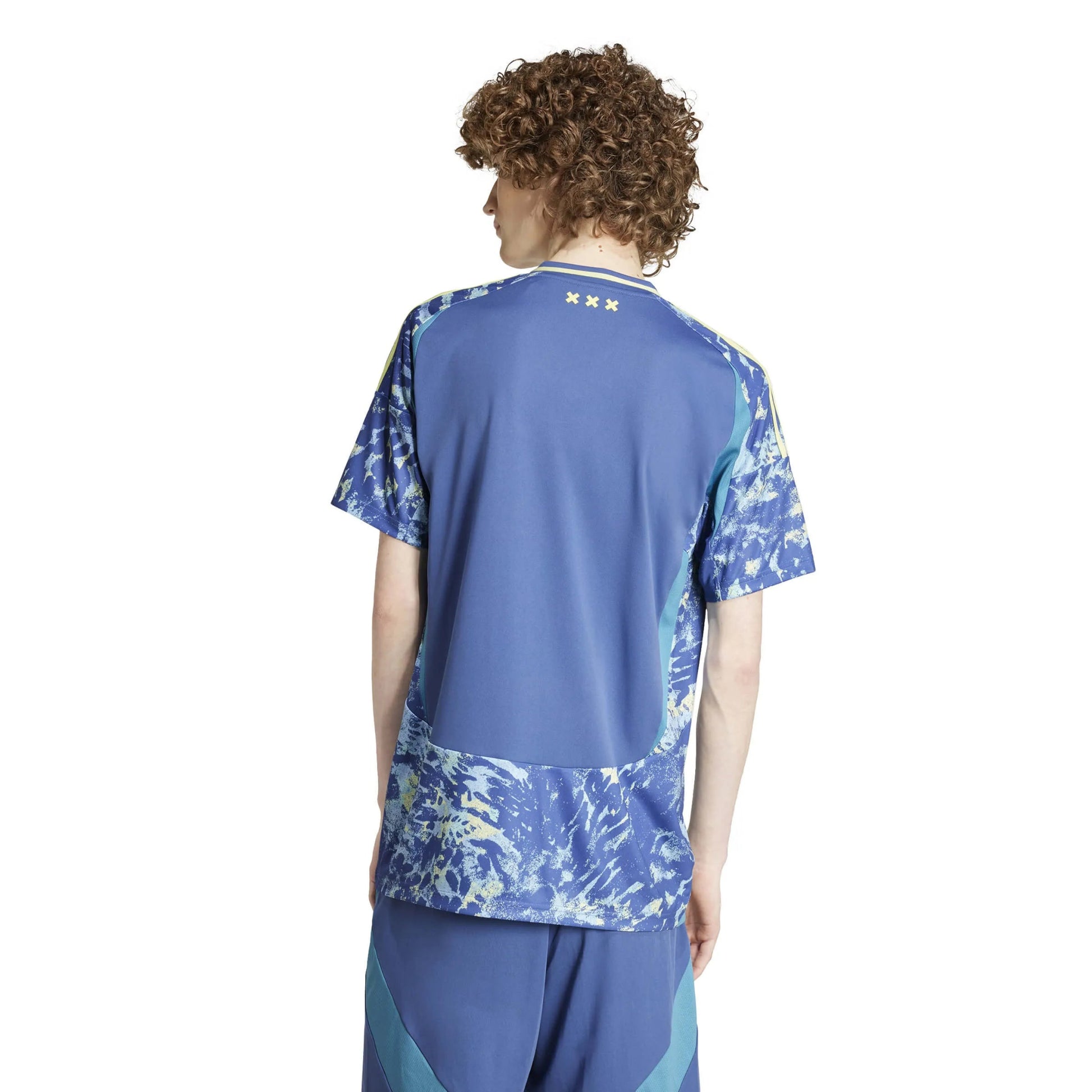 adidas 2024-25 Ajax Men's Stadium Away Jersey (Model - Back)