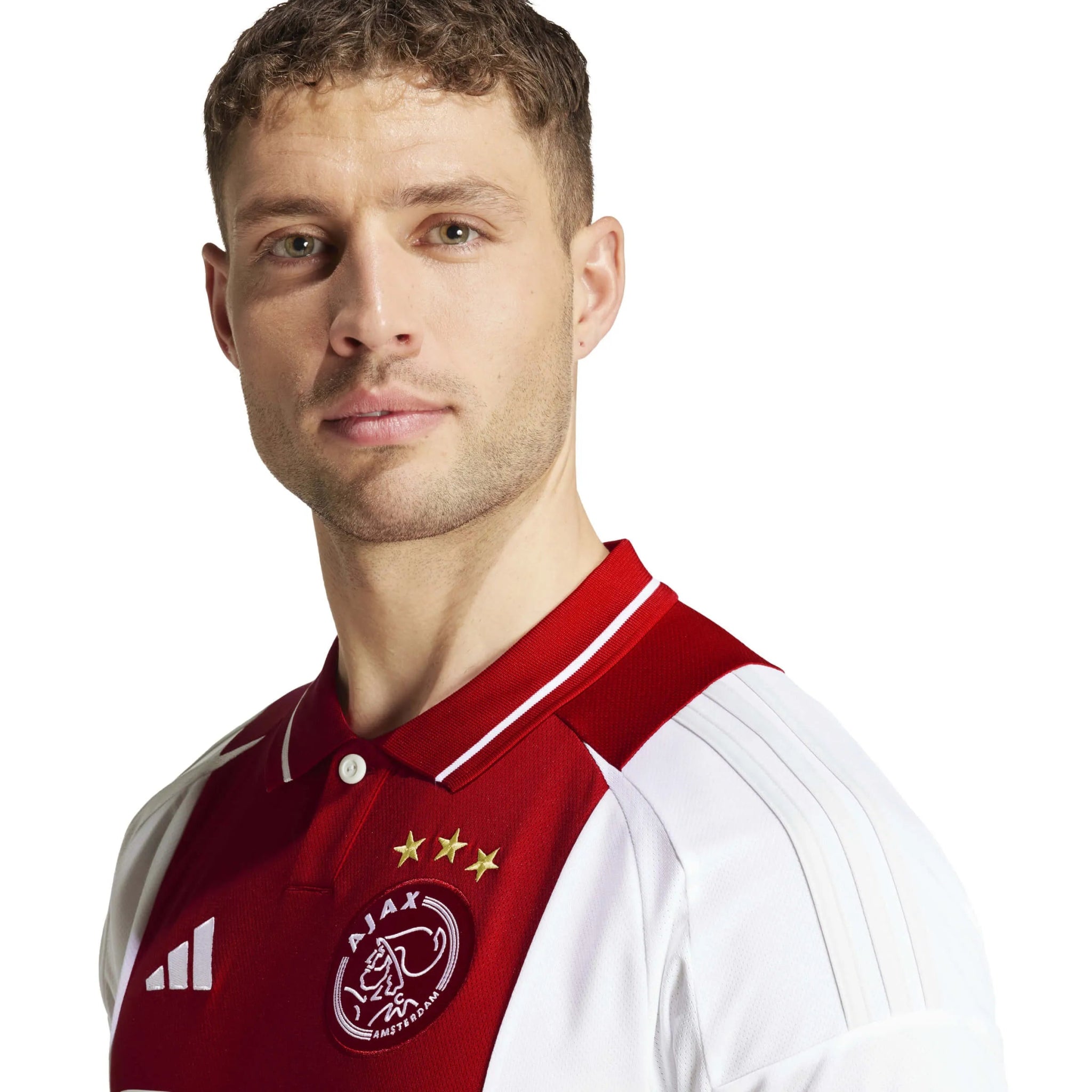 adidas 2024-25 Ajax Men's Stadium Home Jersey