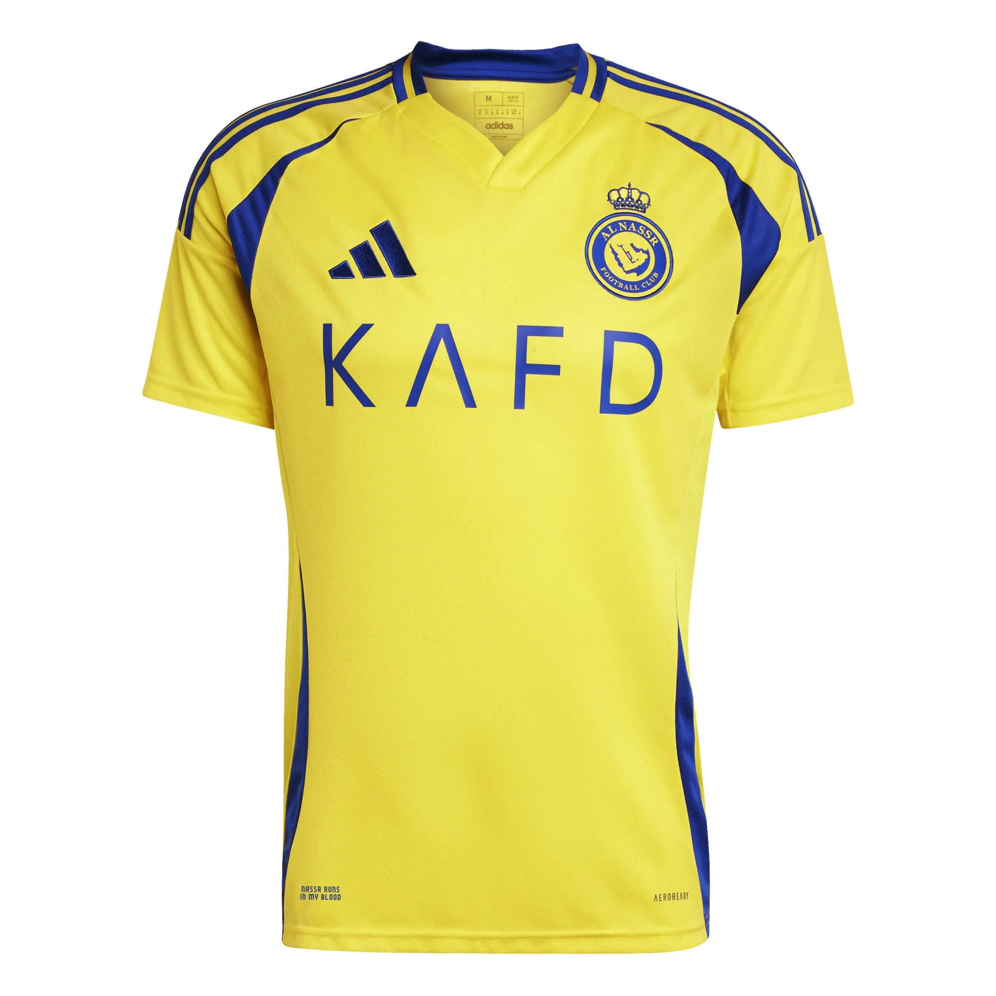 adidas 2024-25 Al Nassr Men's Stadium Home Ronaldo #7 Jersey (Front)